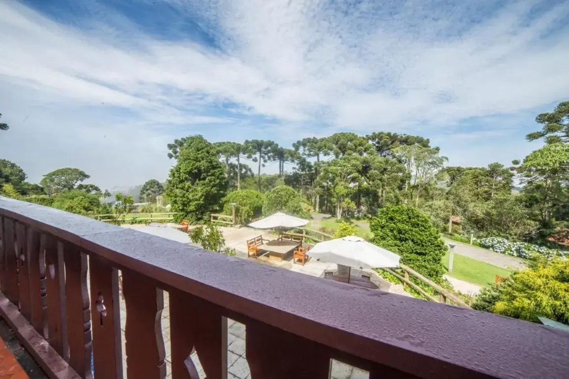 Natural landscape, Balcony/Terrace in Hotel Toriba