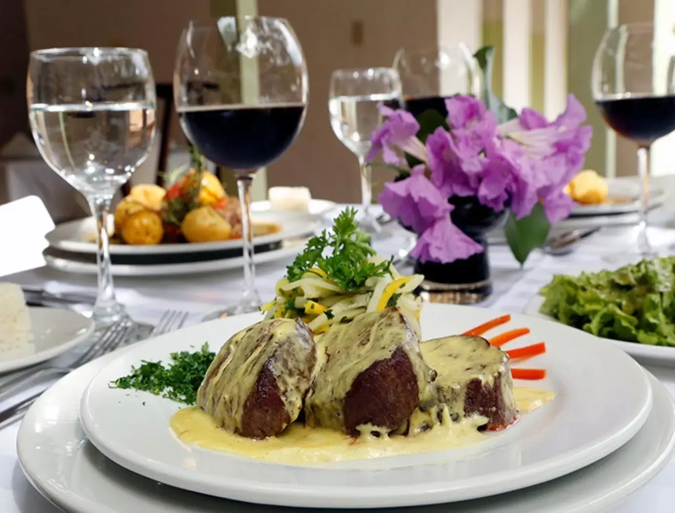 Food in La Nube Posada Food in La Nube Posada