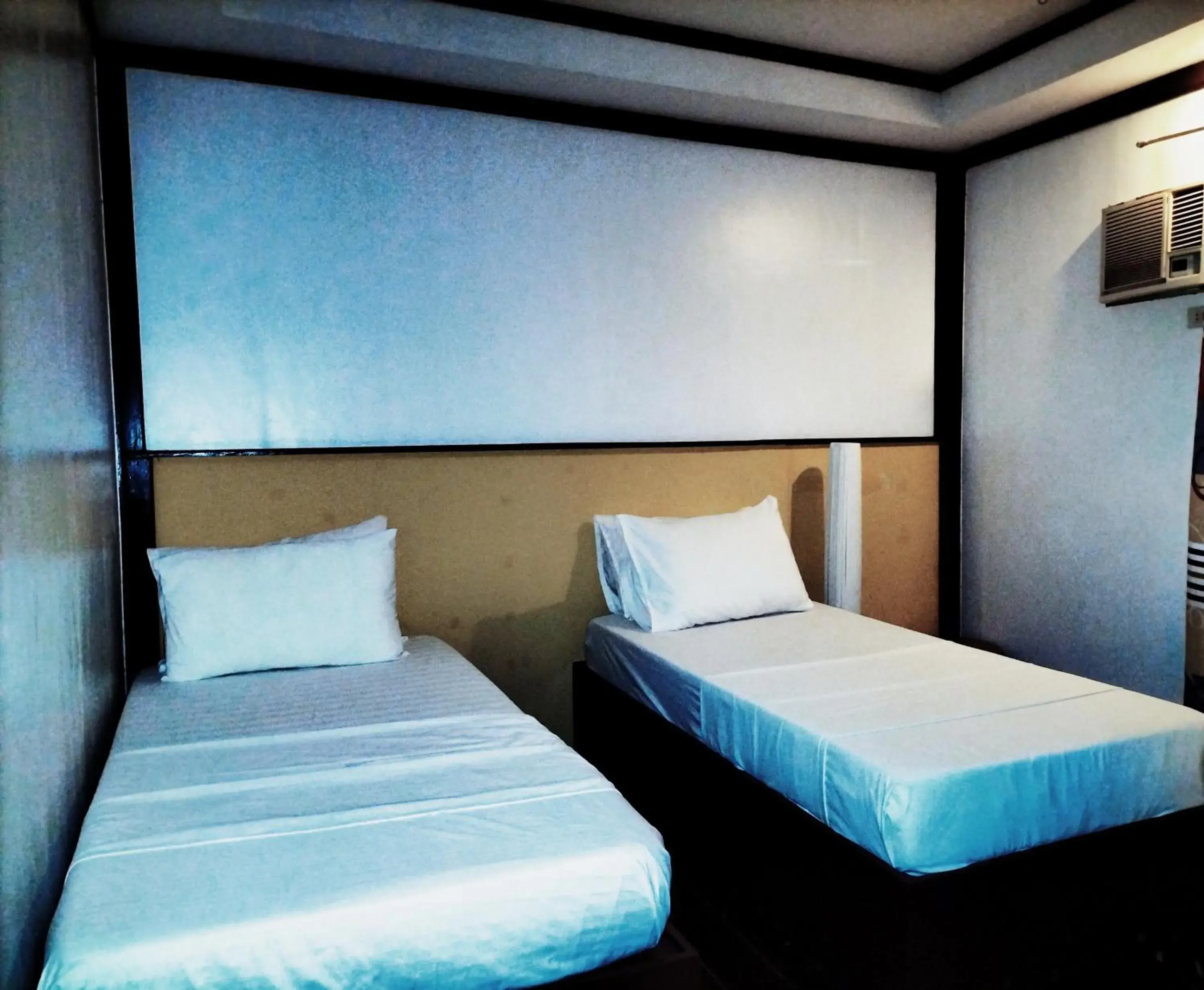 Bed in Orange Pearl Beach Resort