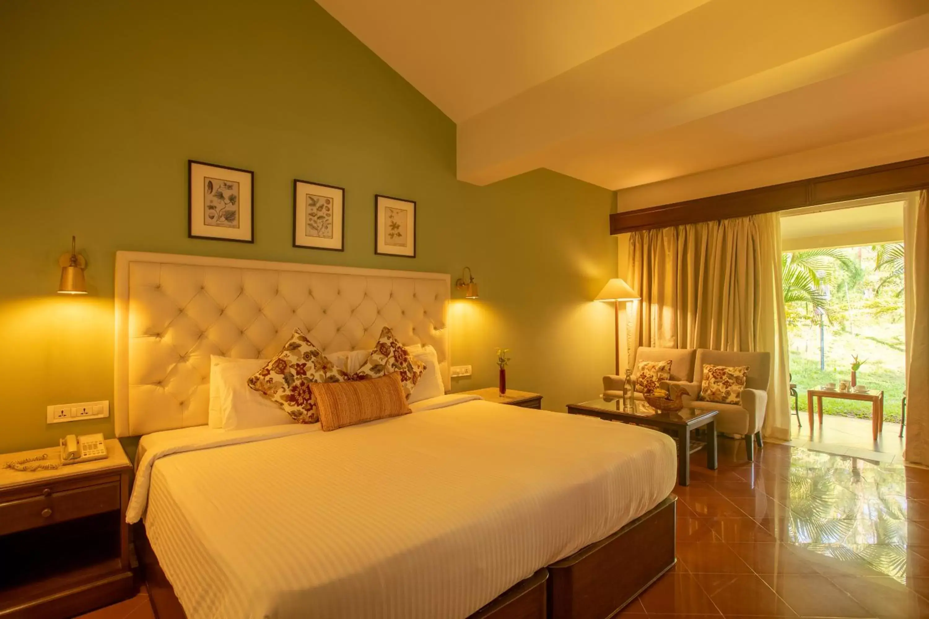 Cottage Queen Room with Garden View in Gateway Chikmagalur Cottage Queen Room with Garden View in Gateway Chikmagalur