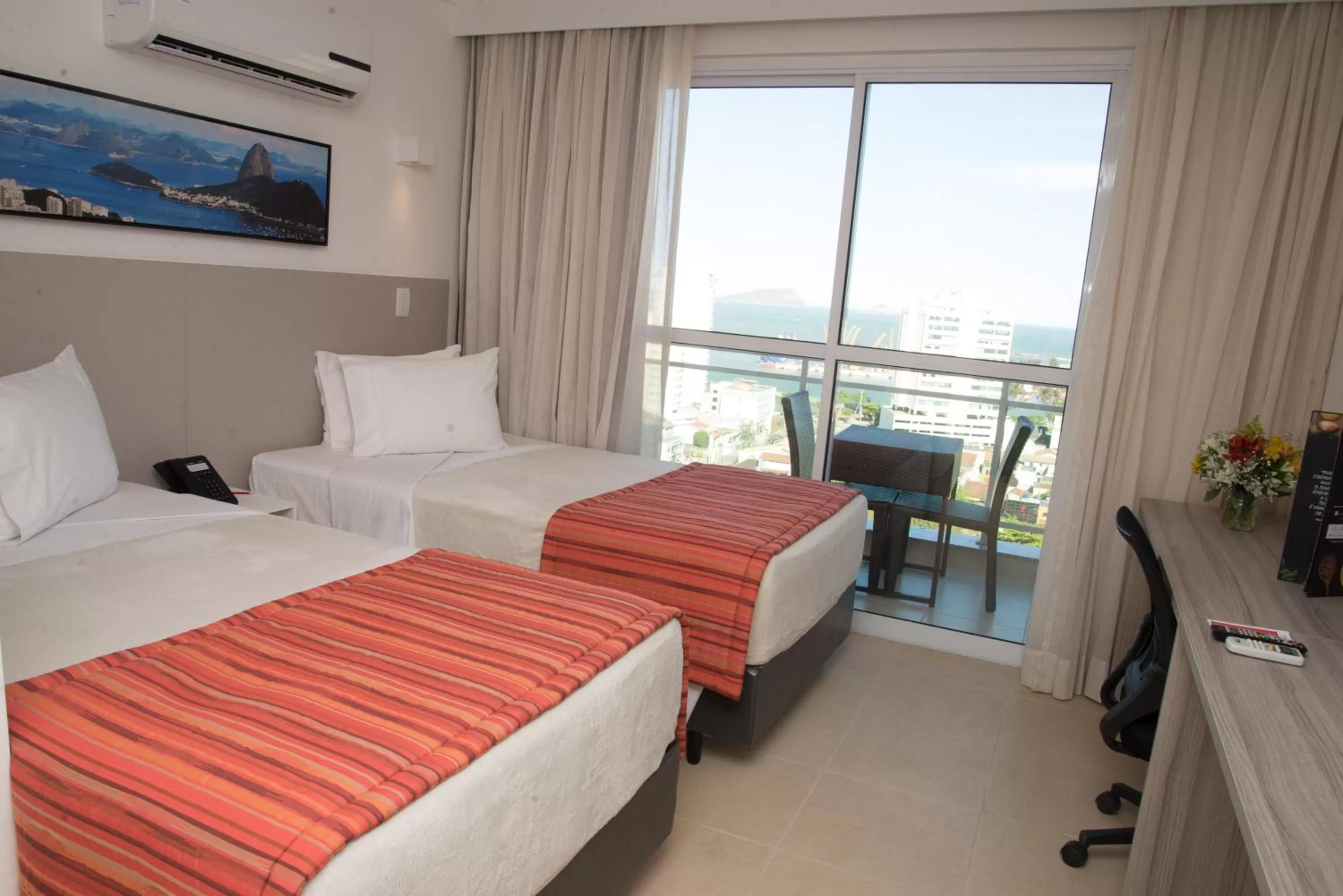 Beach, Bed in Ramada by Wyndham Macae Hotel & Suites