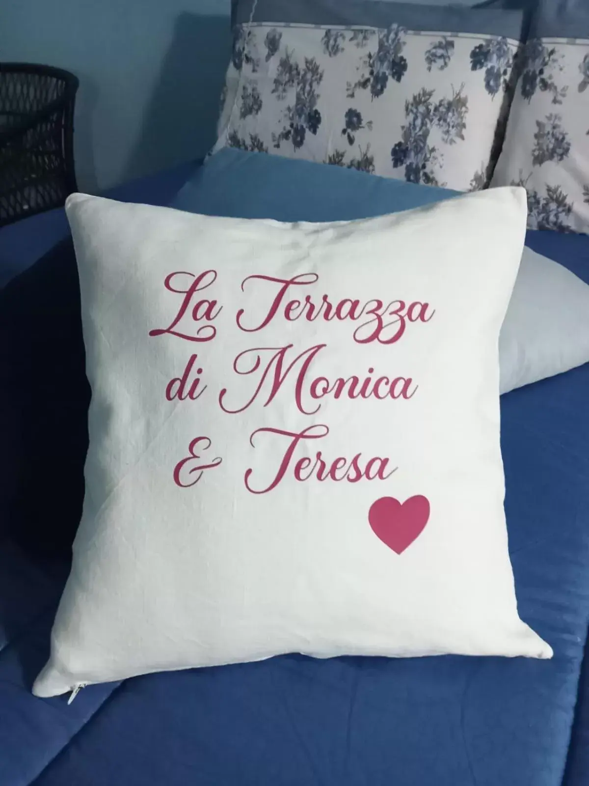 Decorative detail in La Terrazza di Monica & Teresa