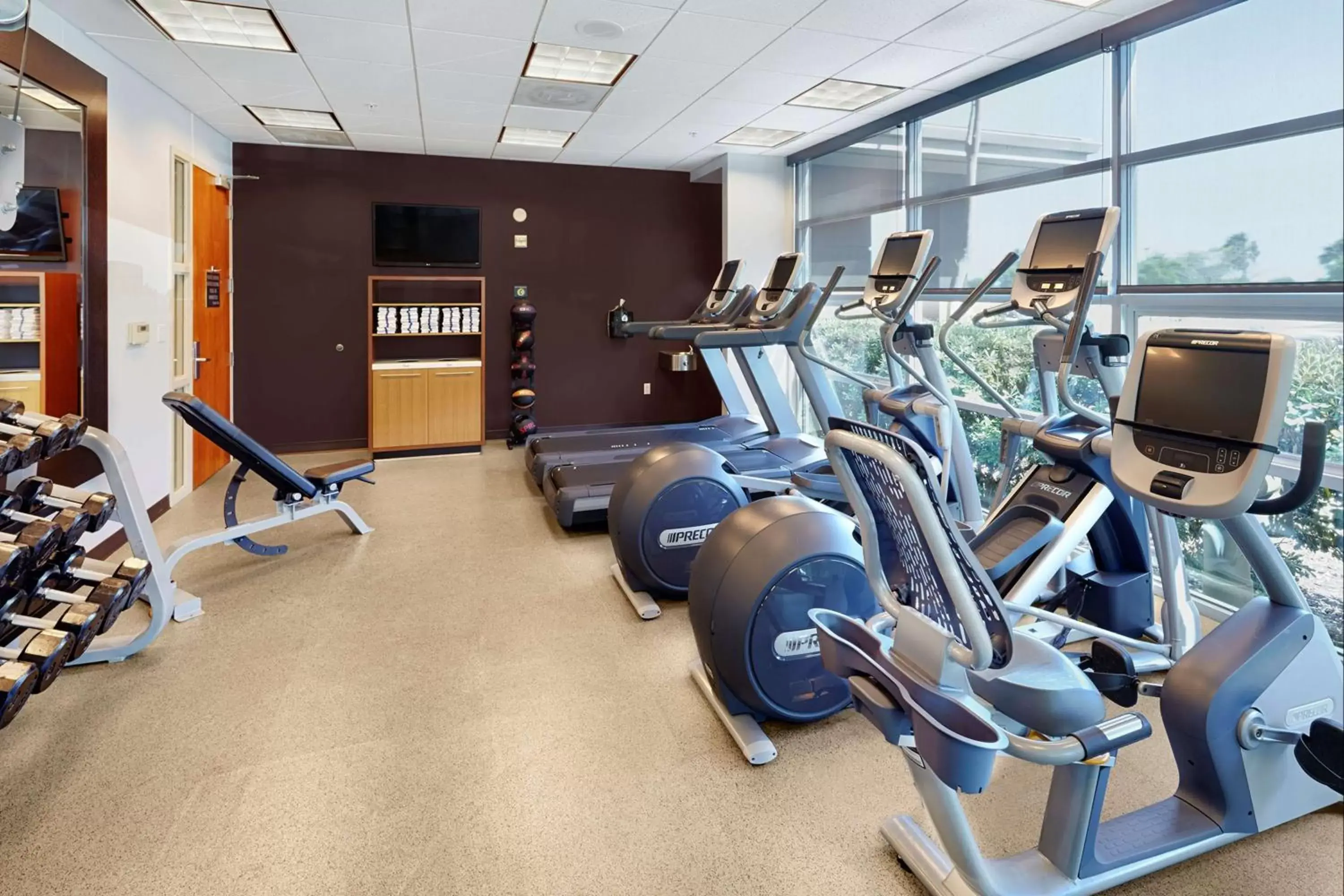 Fitness centre/facilities, Fitness Center/Facilities in DoubleTree by Hilton San Francisco Airport North Bayfront
