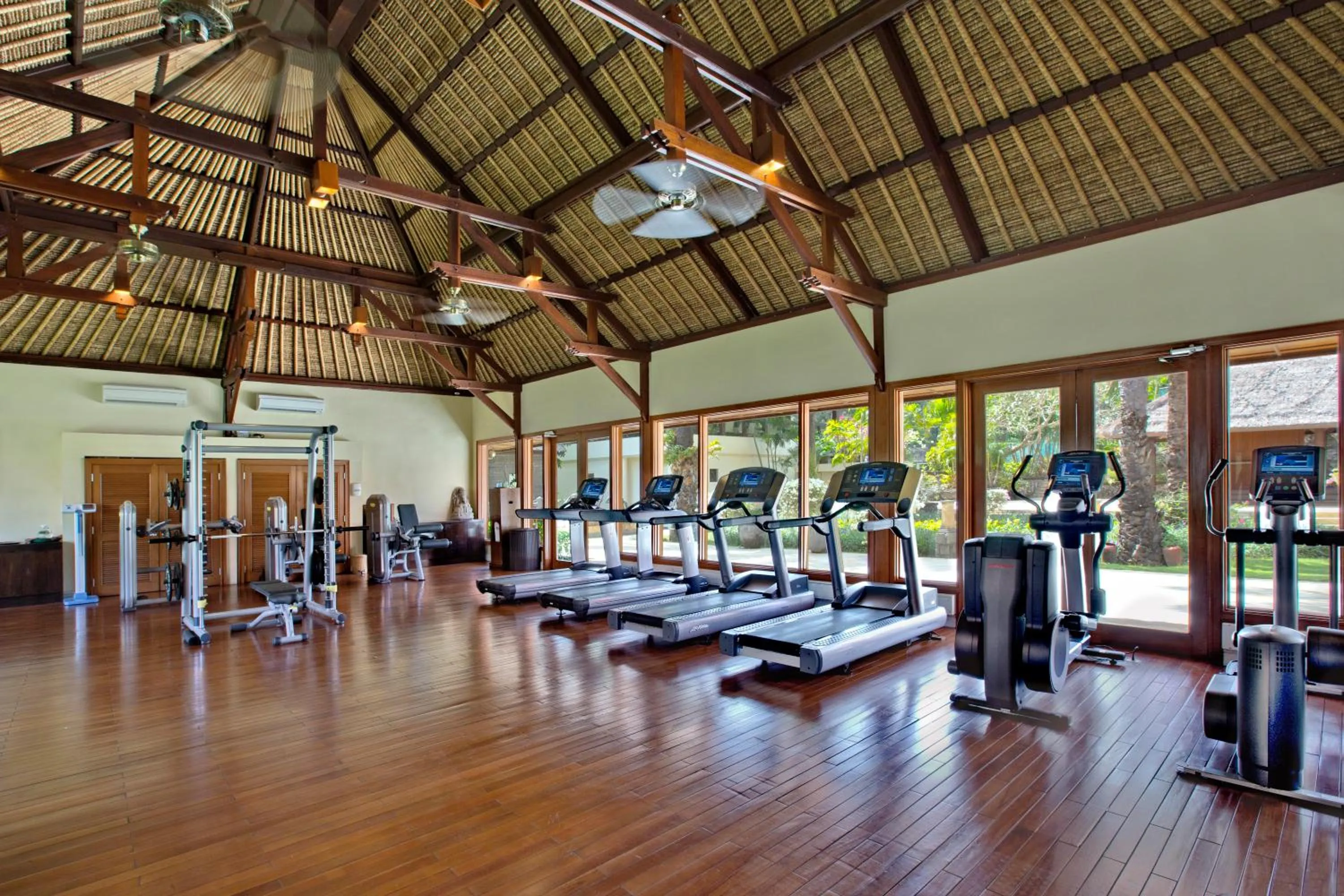 Fitness centre/facilities in AYANA Villas Bali
