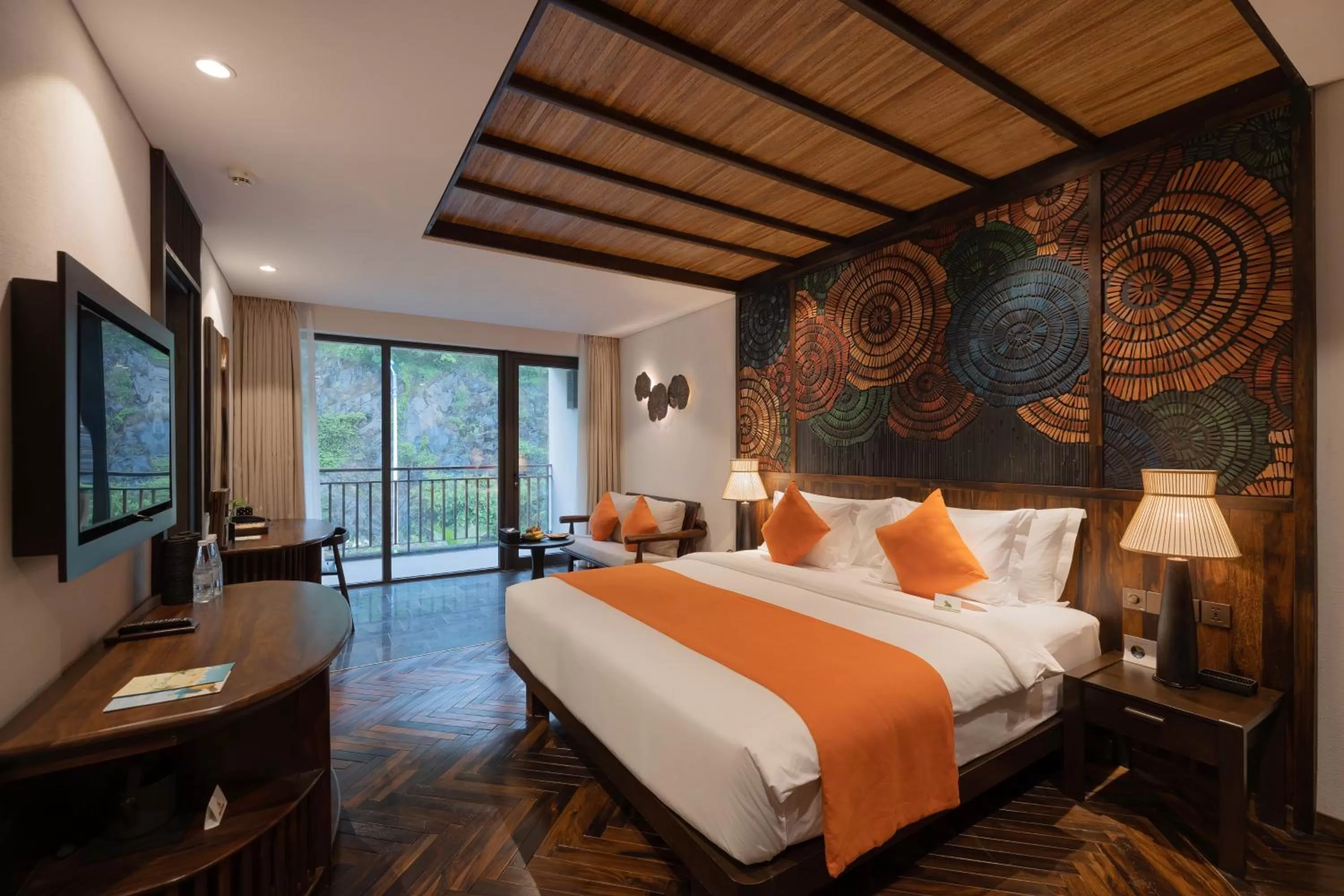 Shower, Bed in Amiana Resort Nha Trang