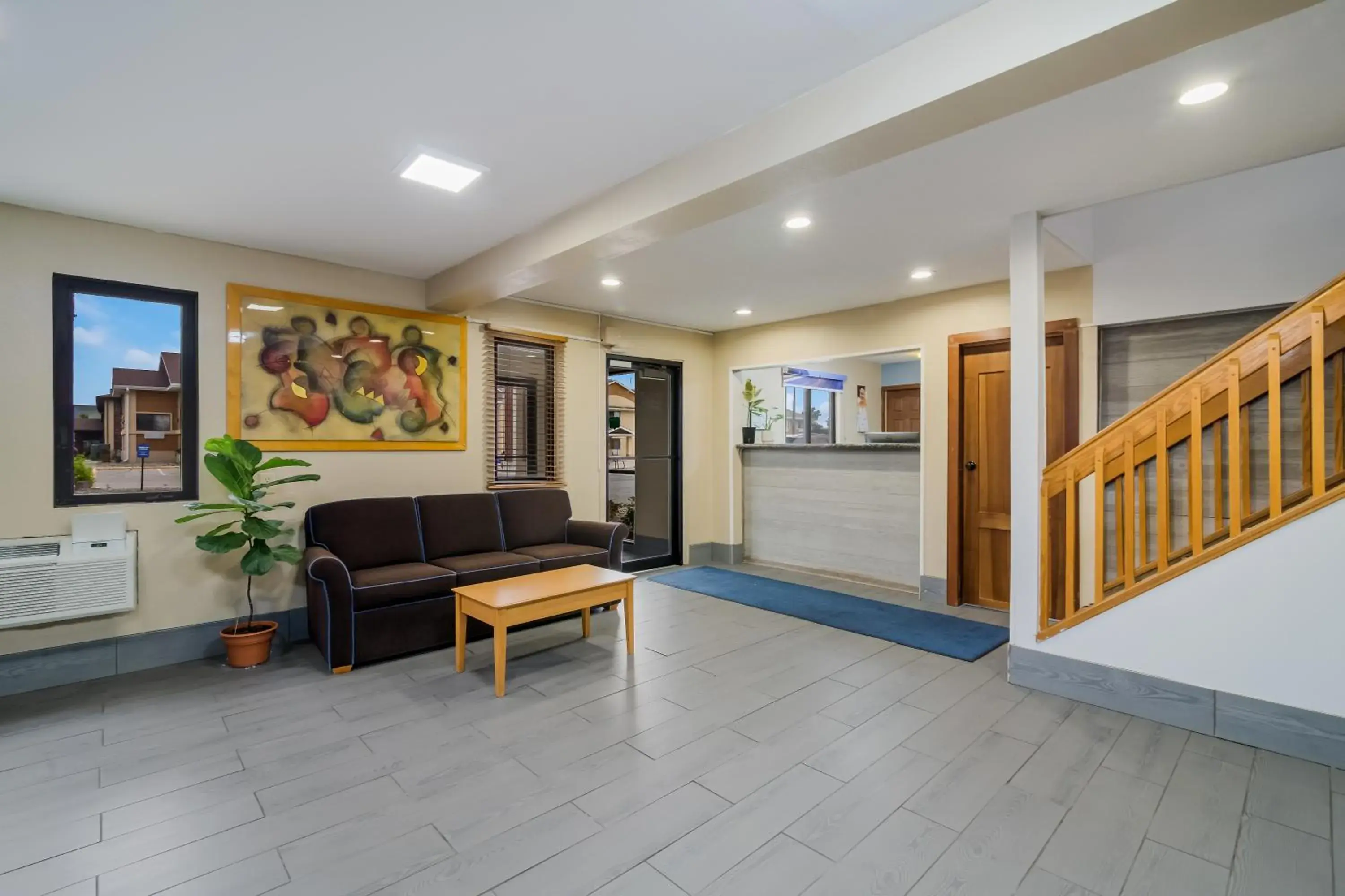 Property building, Lobby/Reception in Americas Best Value Inn Fargo
