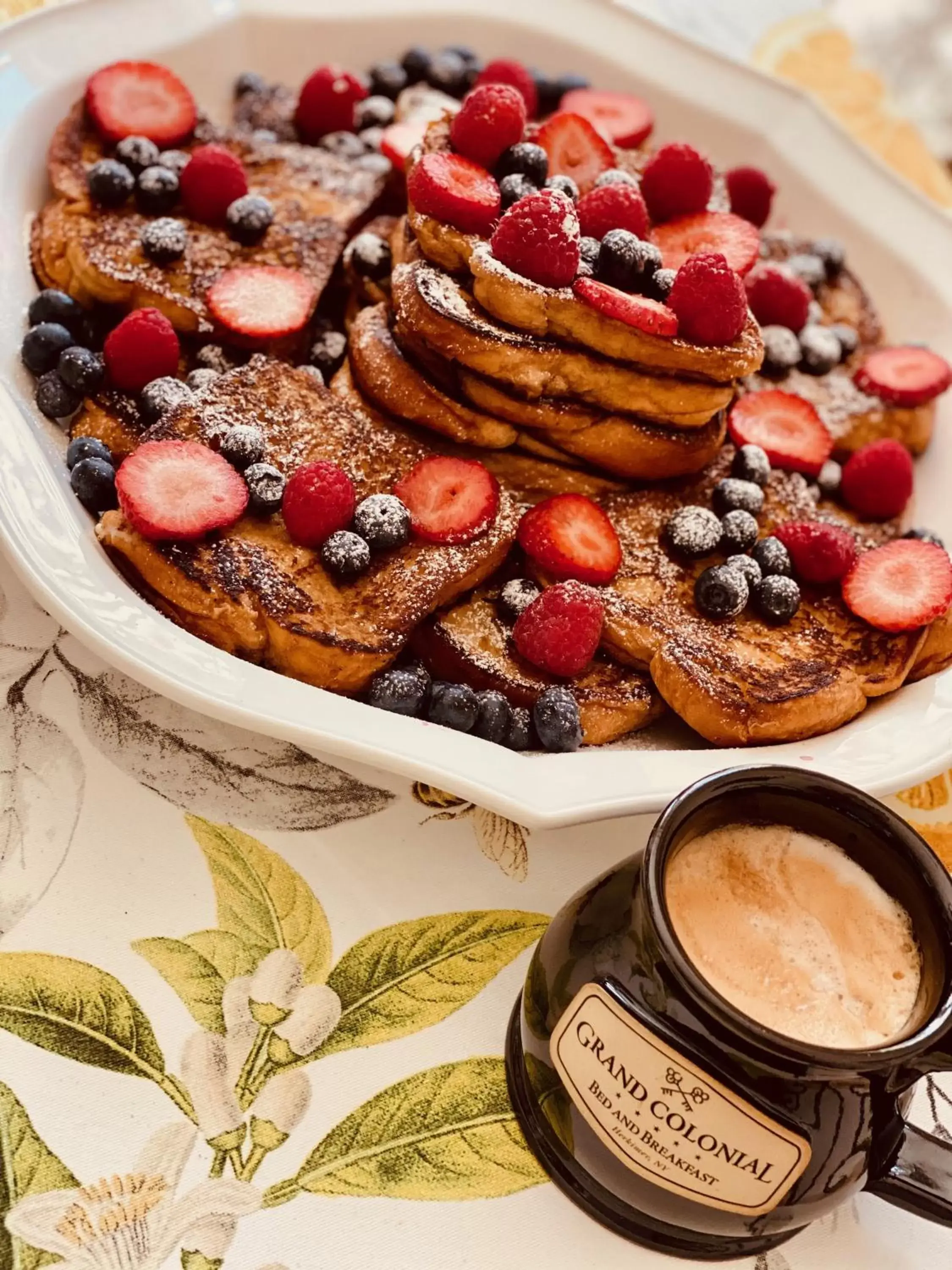 Food close-up in Grand Colonial Bed and Breakfast