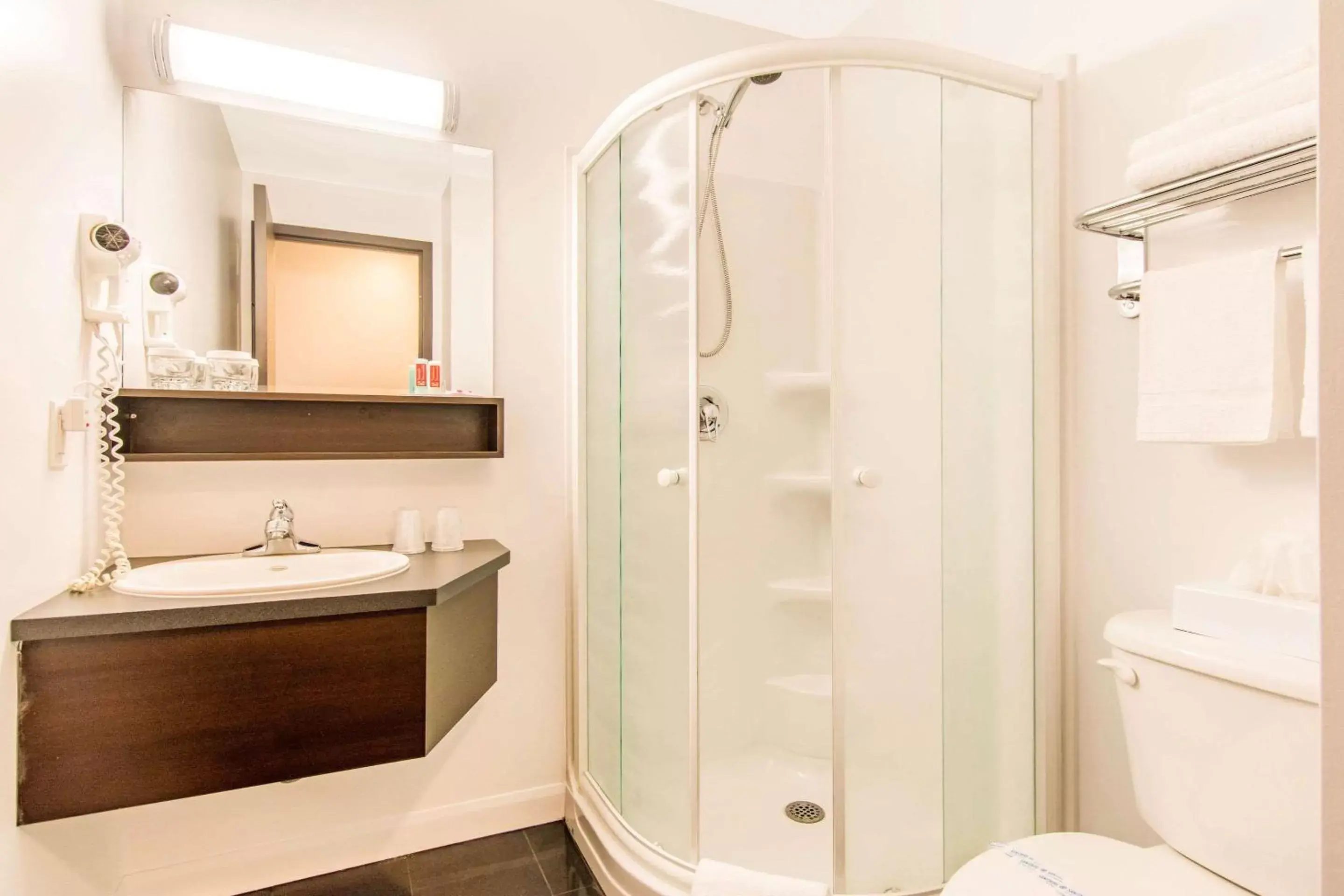 Bathroom in Econolodge Inn & Suites St-Apollinaire