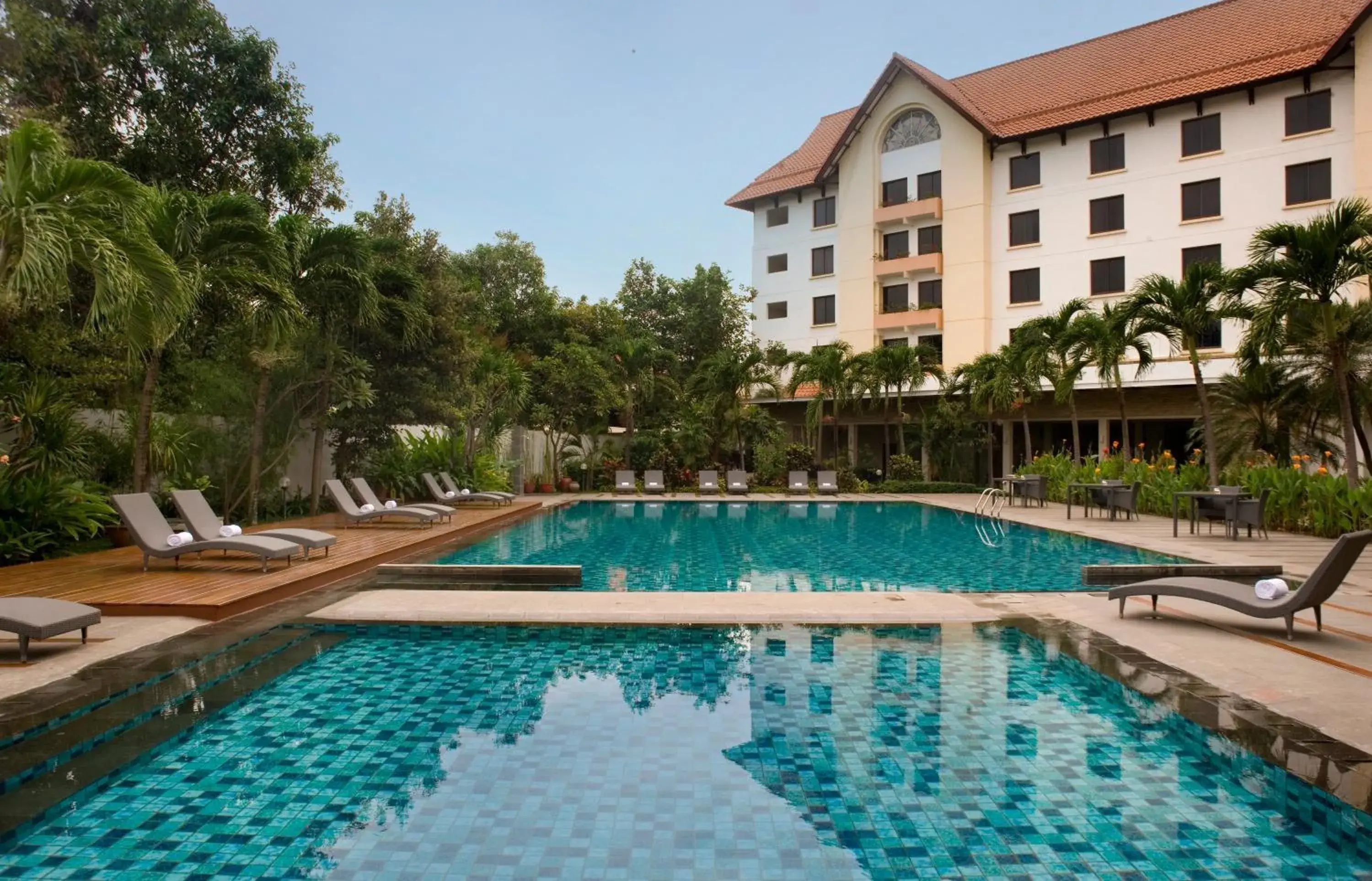 Property building, Swimming Pool in Hotel Santika Cirebon