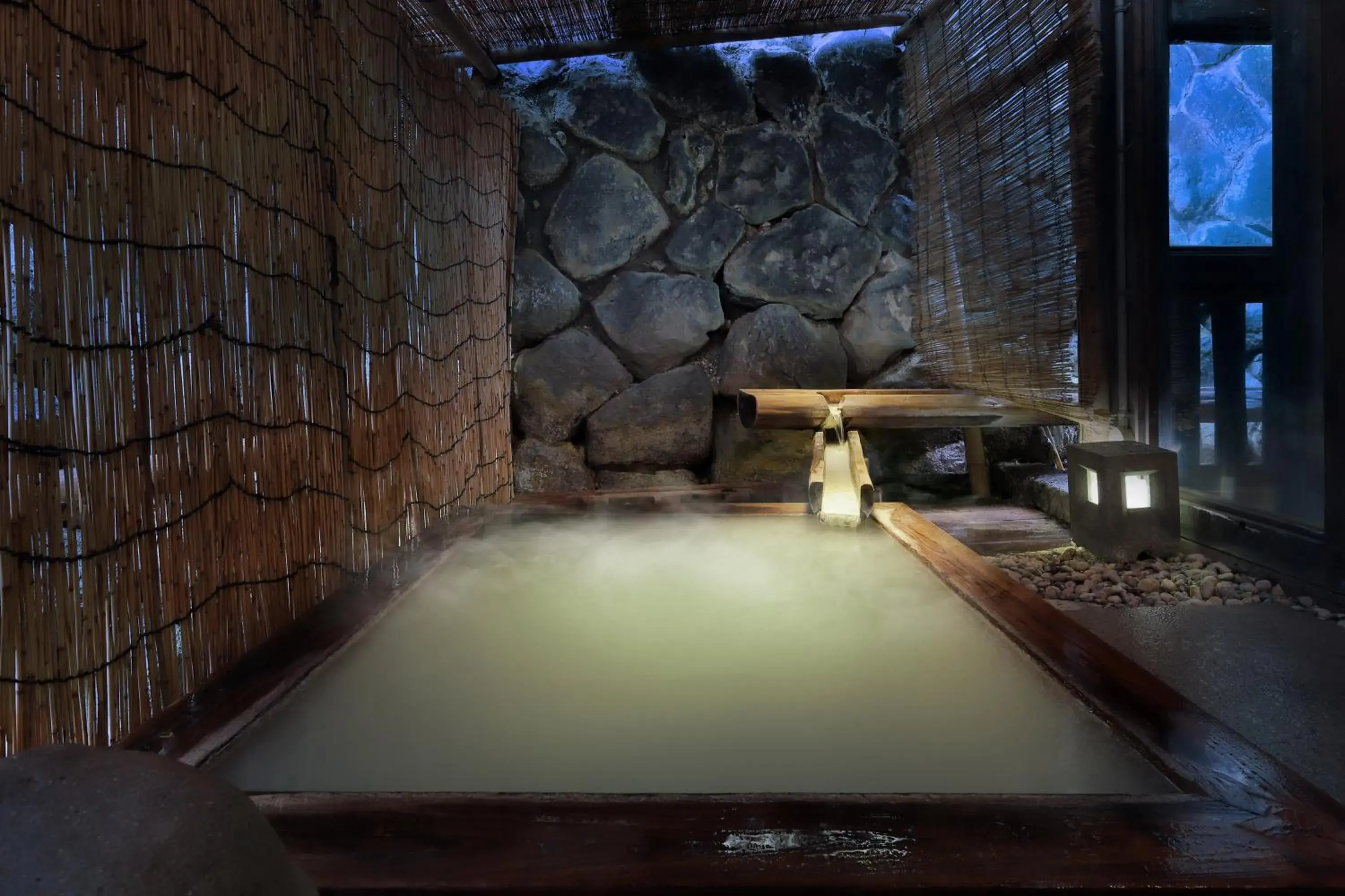 Hot Spring Bath, Swimming Pool in Oomiya Ryokan