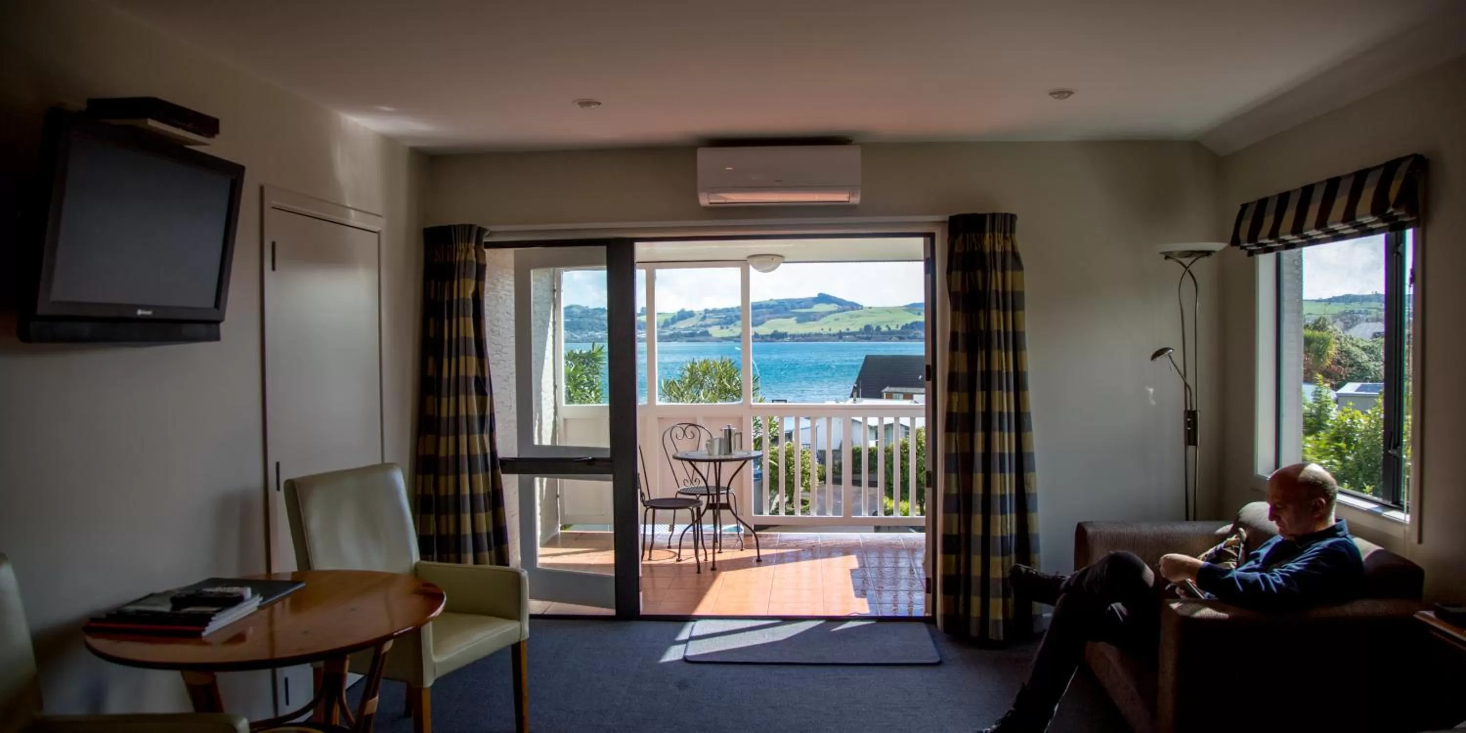 Living room in Baycrest Thermal Lodge