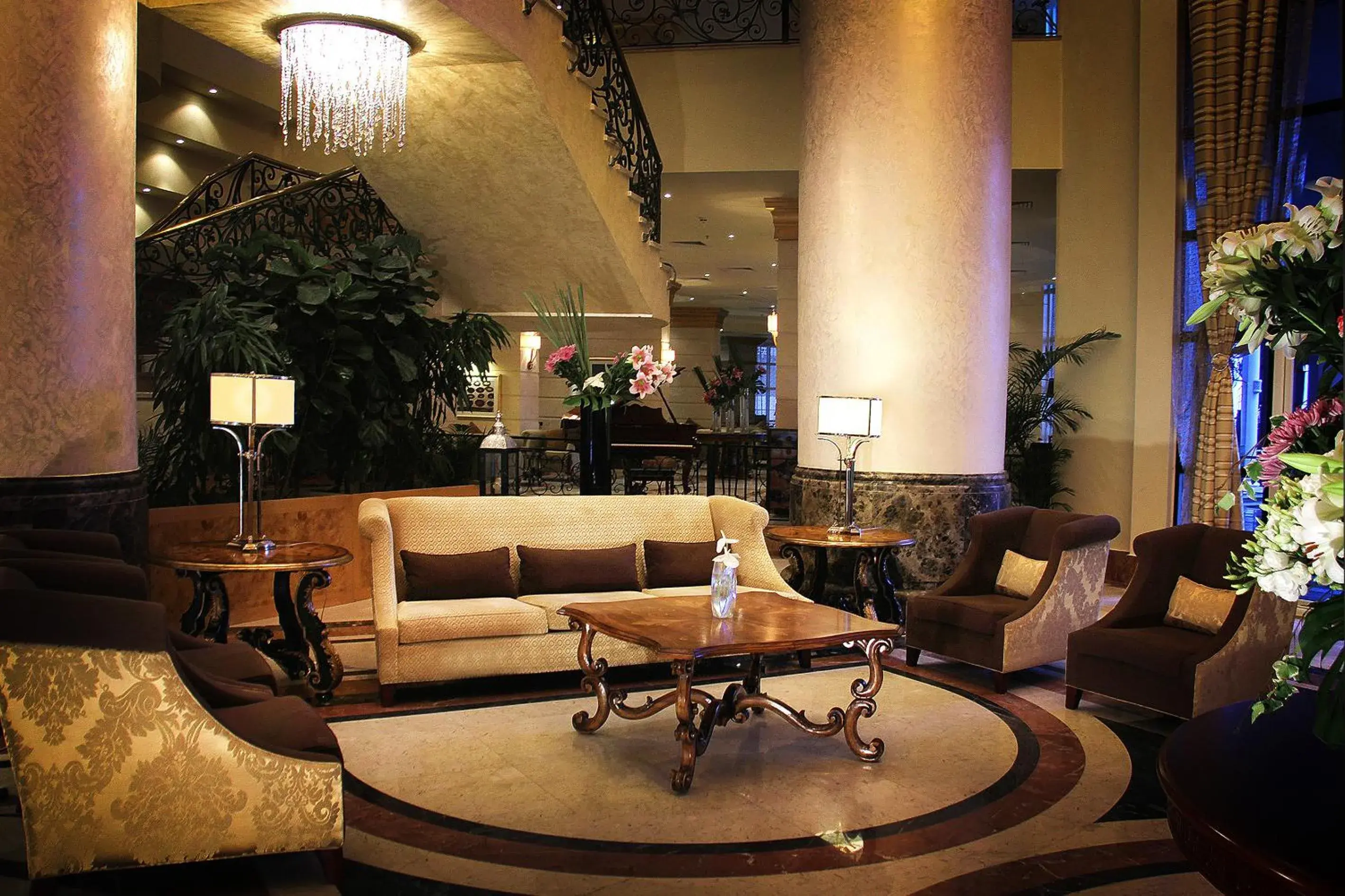 Lobby or reception, Lounge/Bar in Tolip Hotel Alexandria