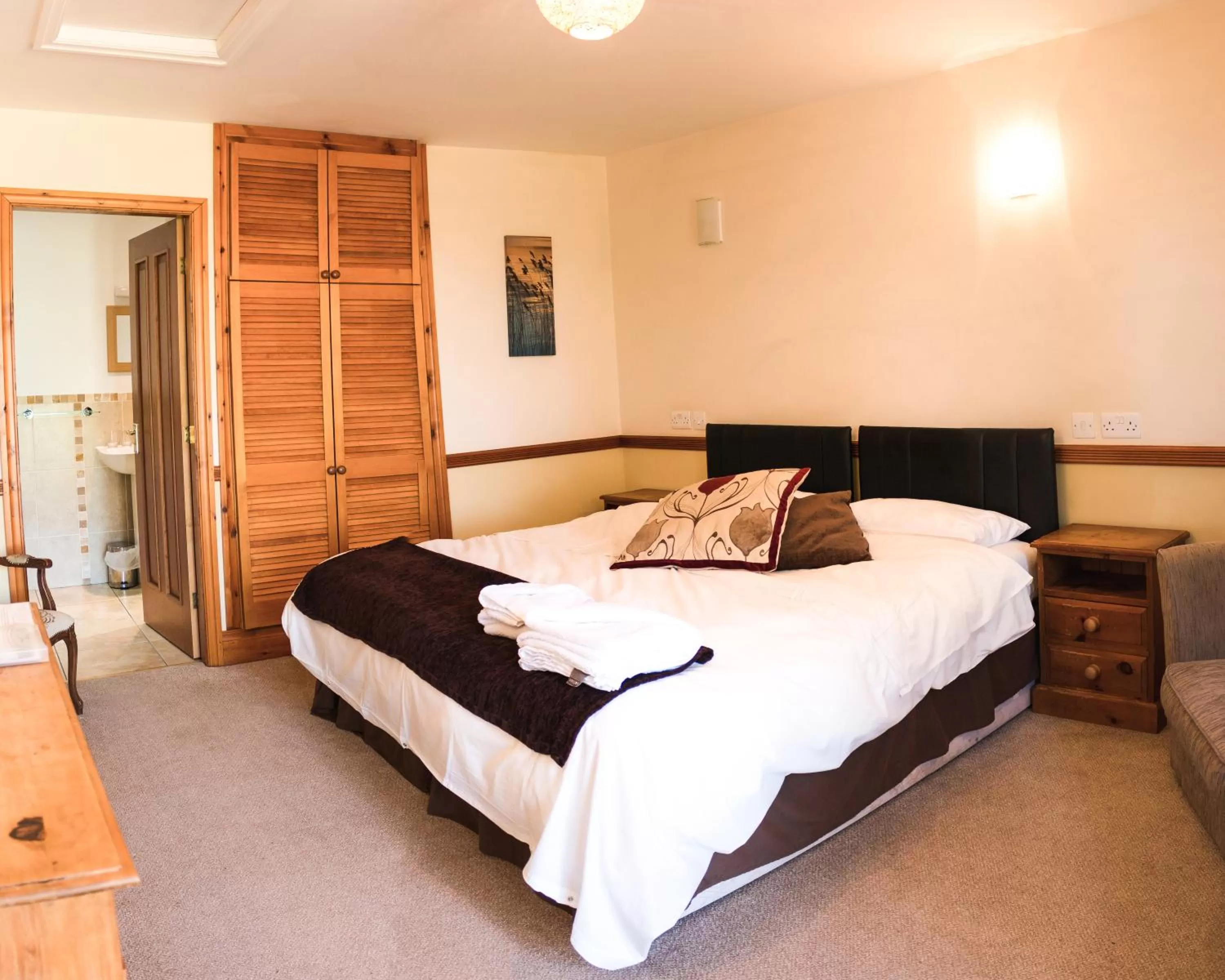 Bed in Fernhill Bed and Breakfast