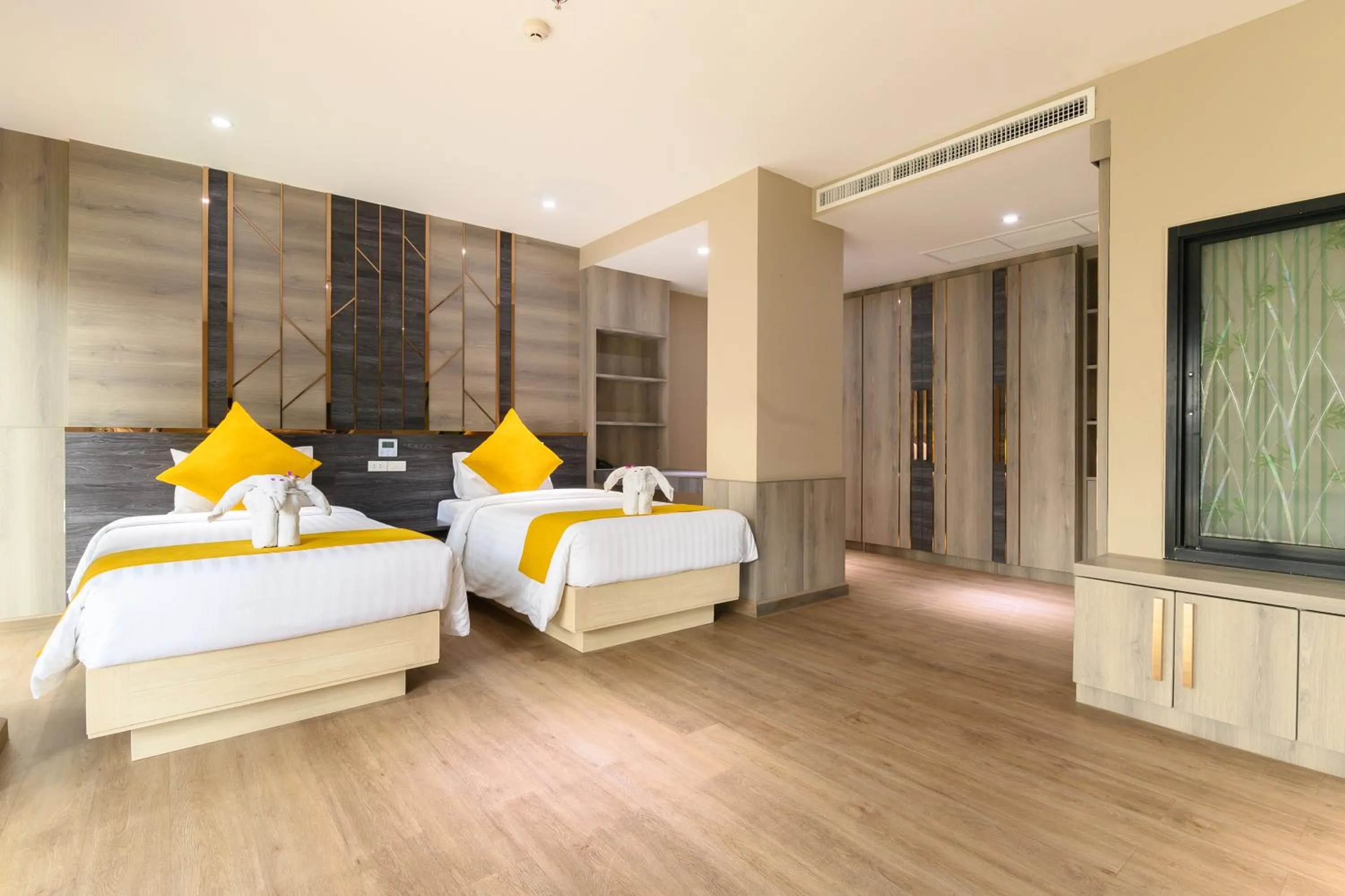 Bed in Andakira Hotel - SHA Extra Plus