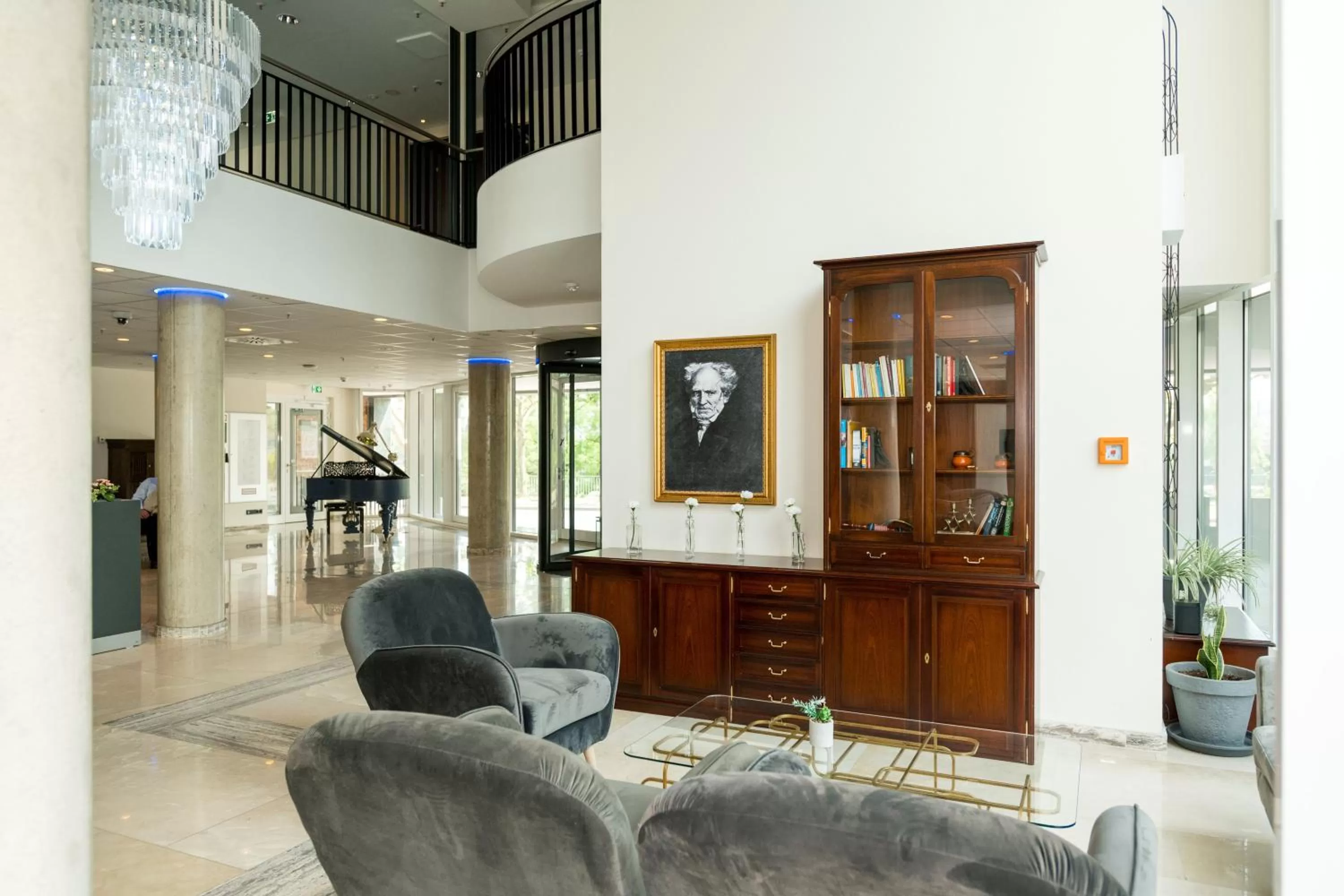 Lobby or reception in Hotel Schopenhauer Hof