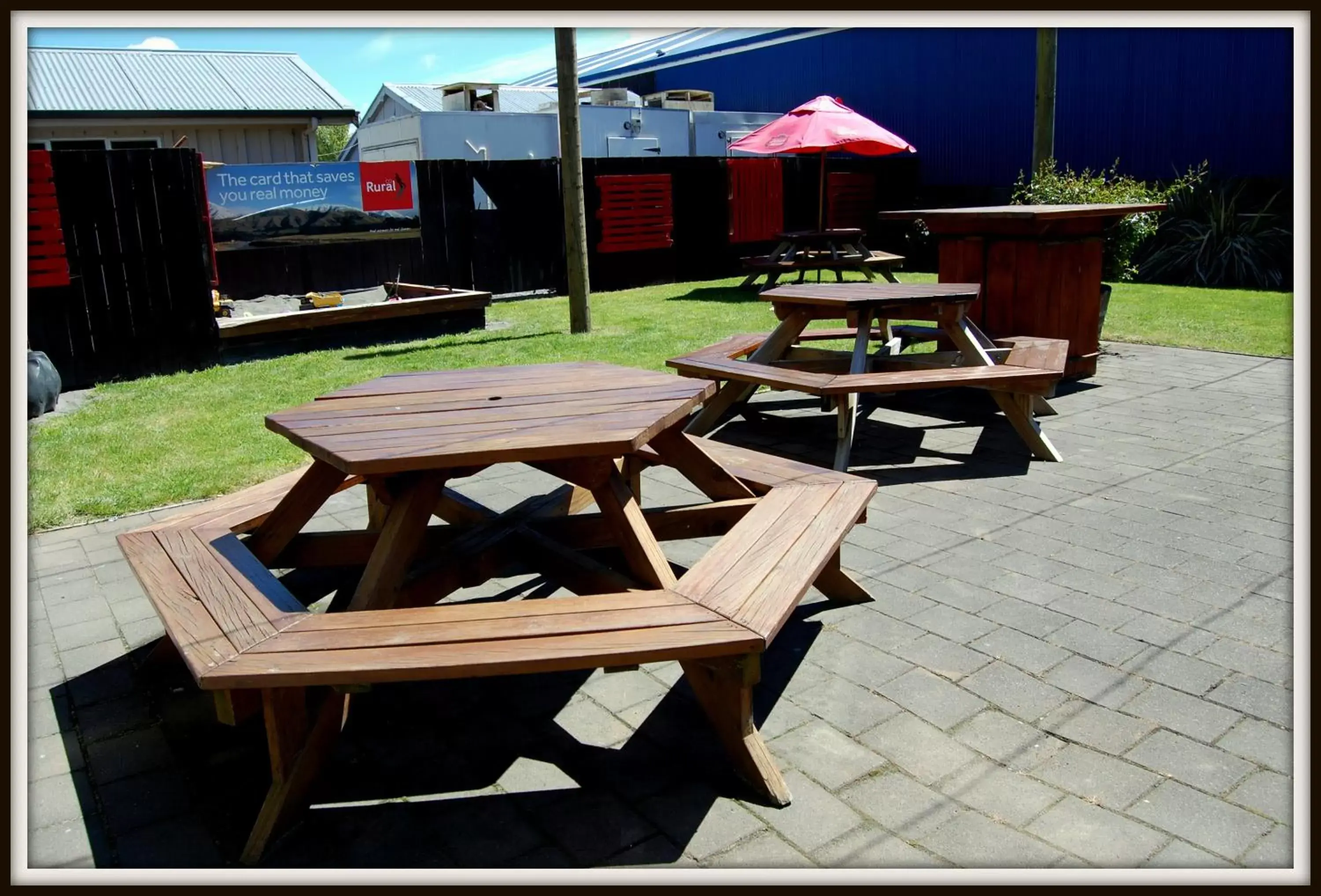 Garden in The Brown Pub