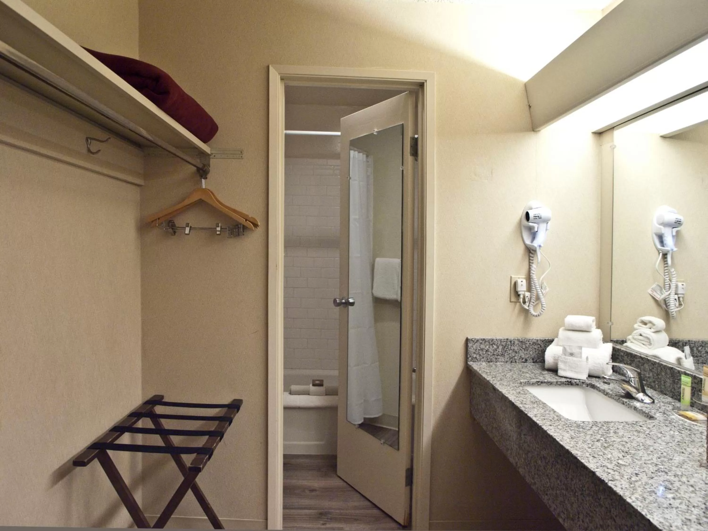 Bathroom in Inn at the Convention Center