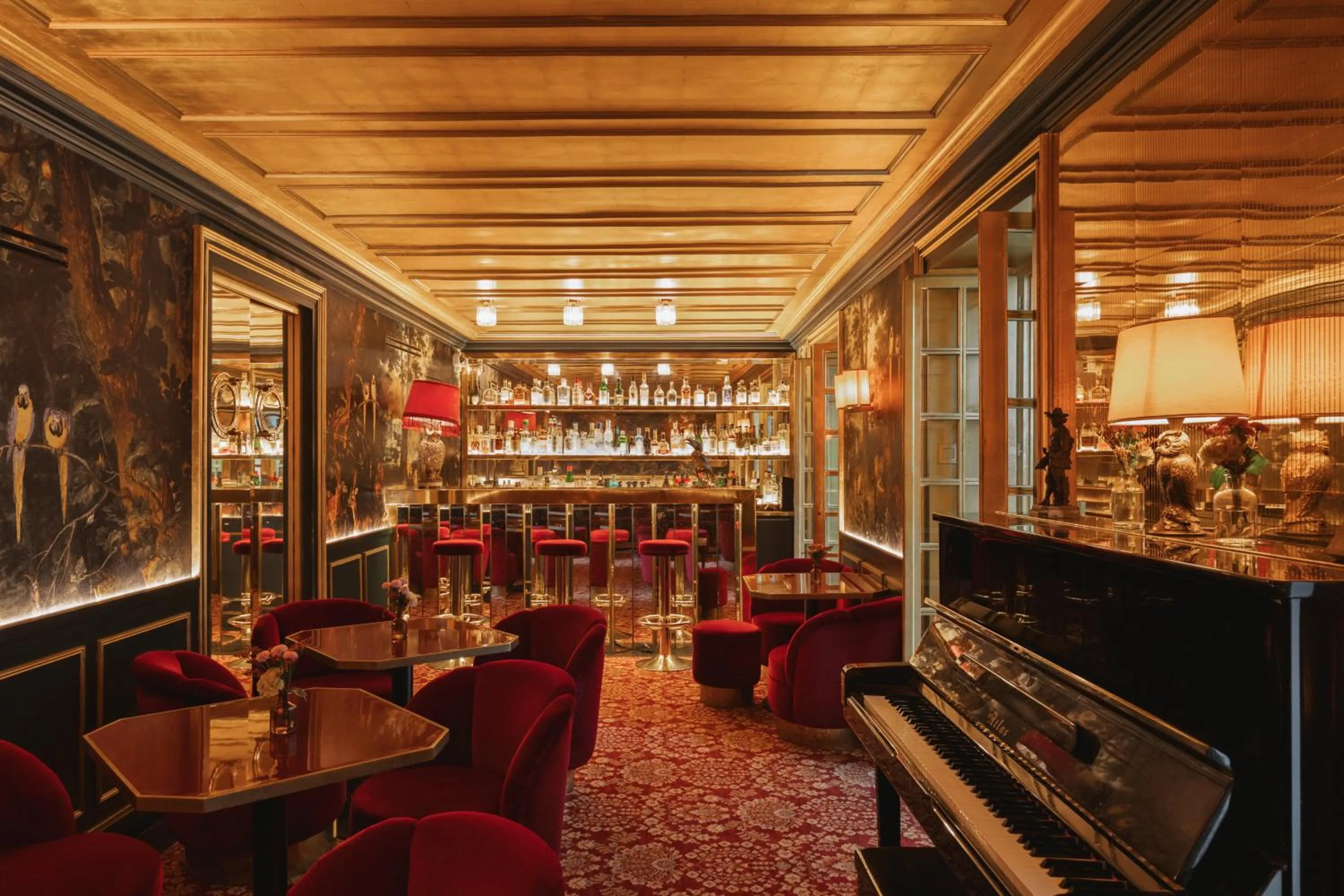 Lounge or bar in Hôtel Particulier Montmartre