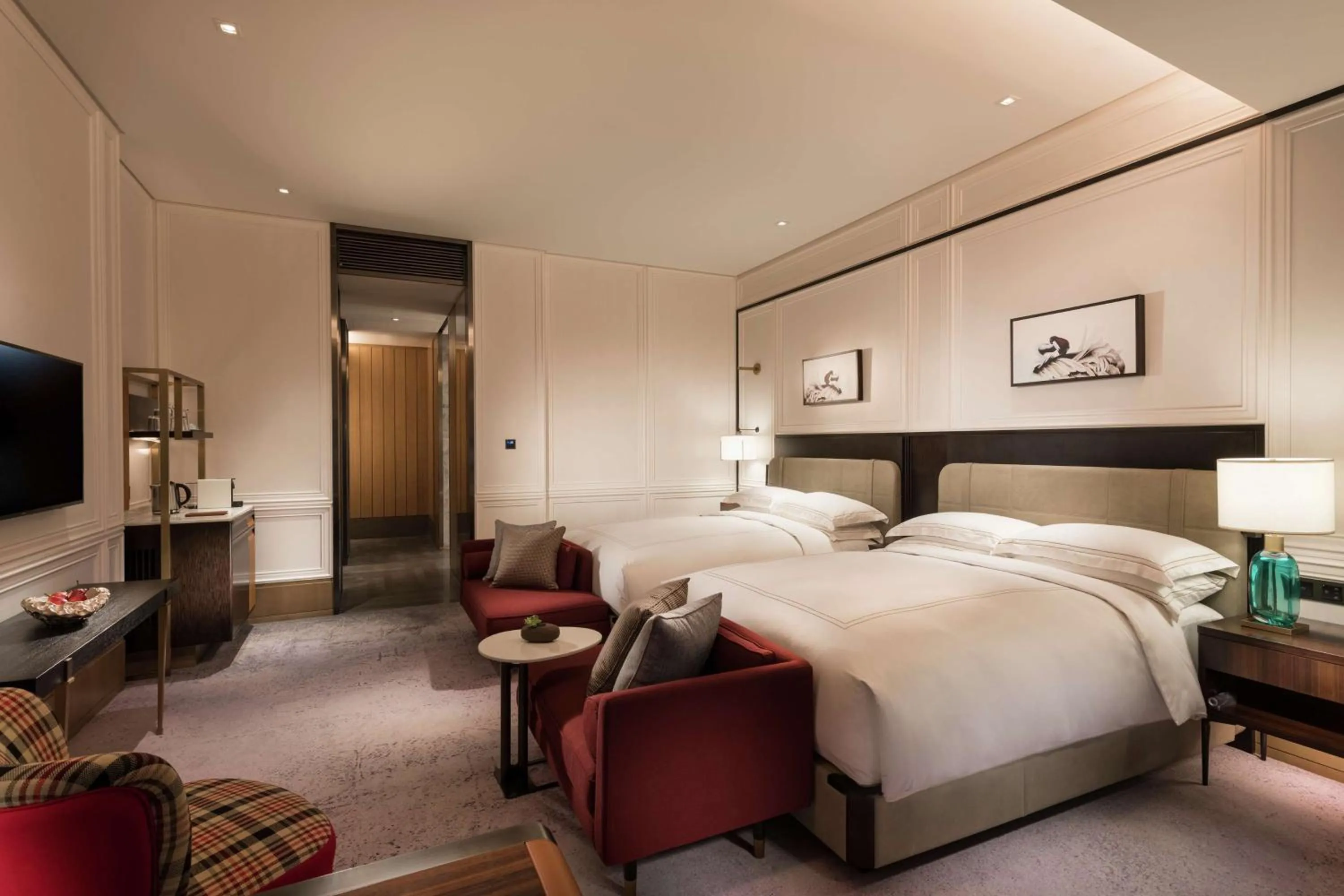 Bedroom, Bed in Conrad Shenyang
