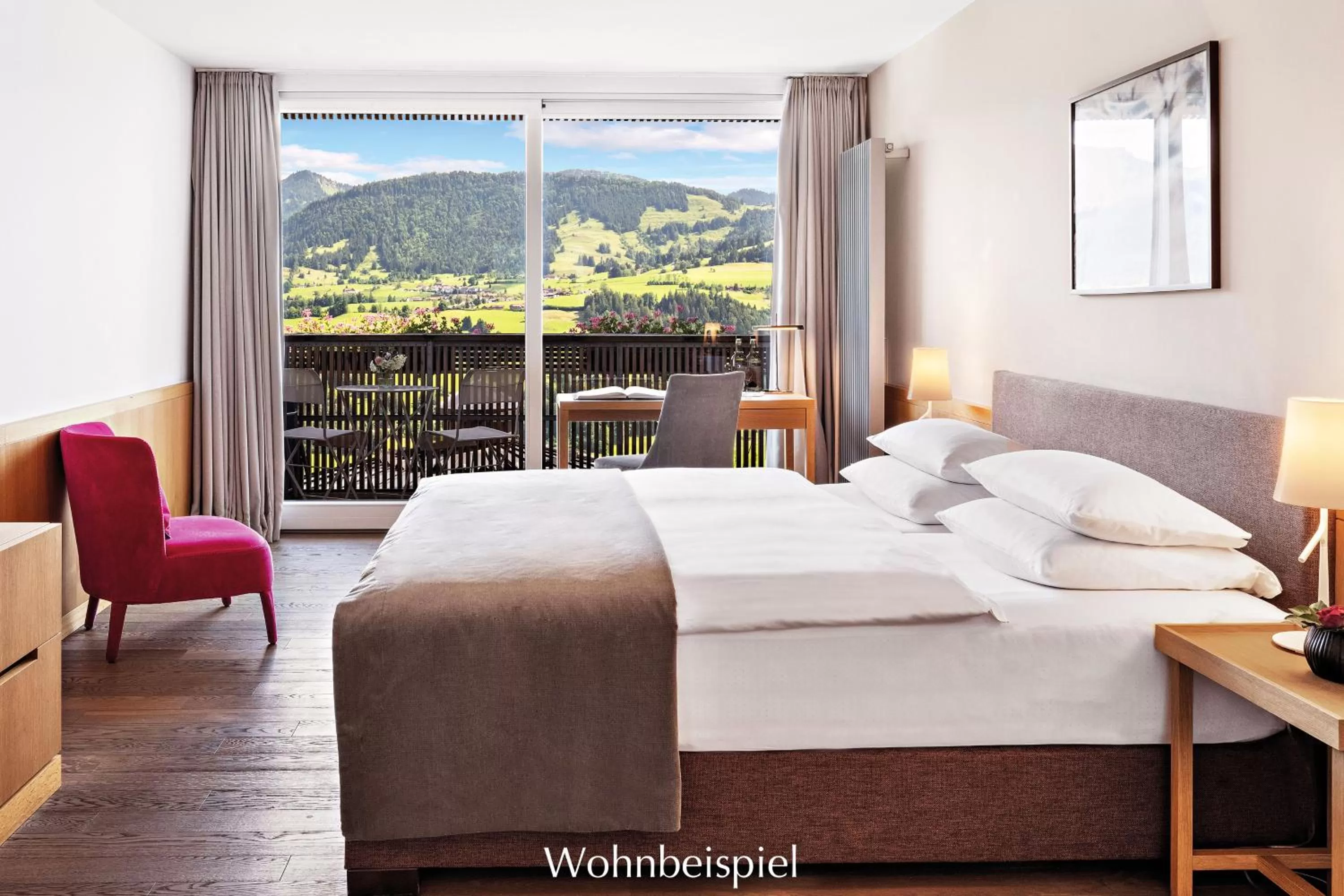 Photo of the whole room, Bed in Allgäu Sonne