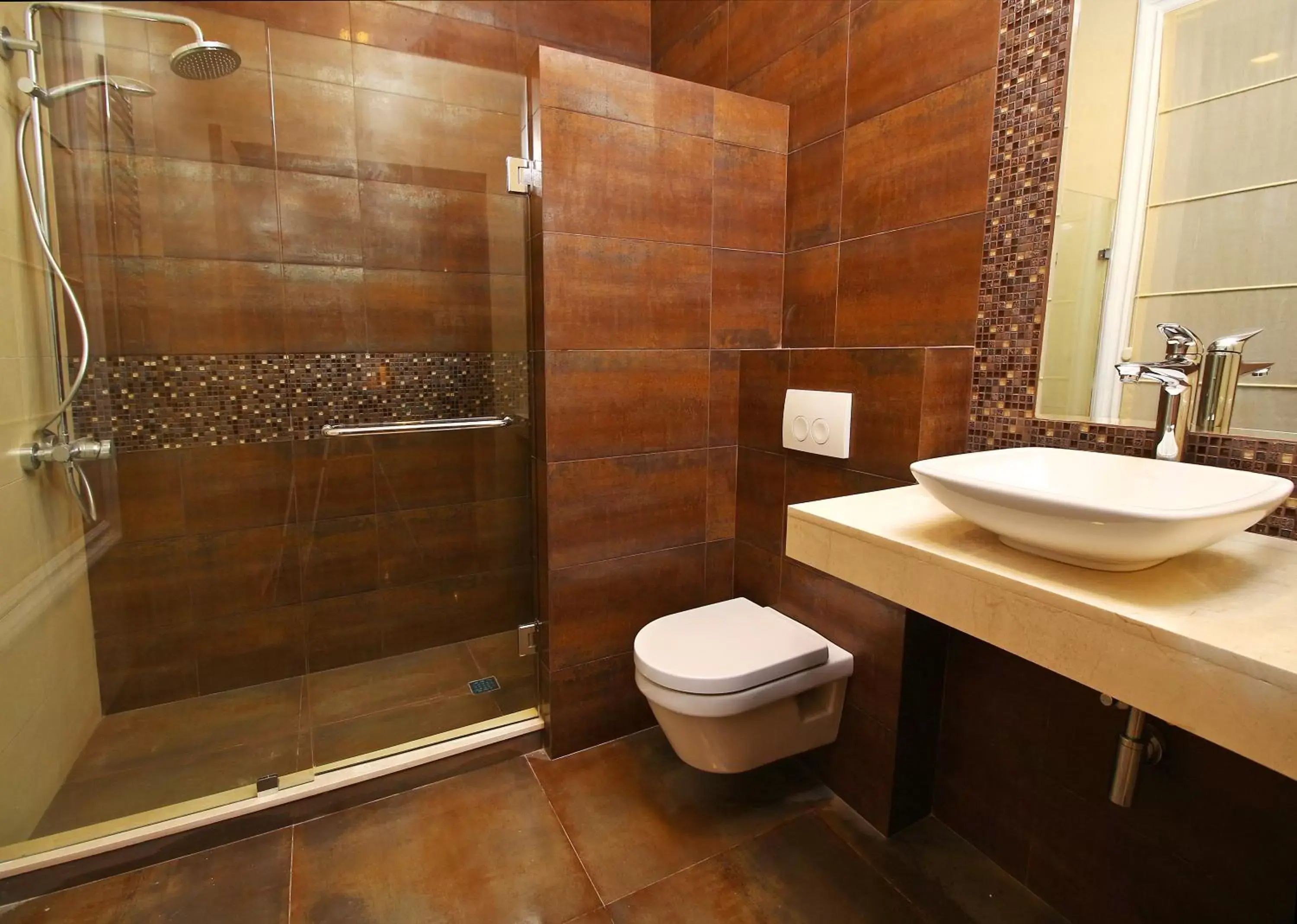 Bathroom in Golden Tulip Borjomi