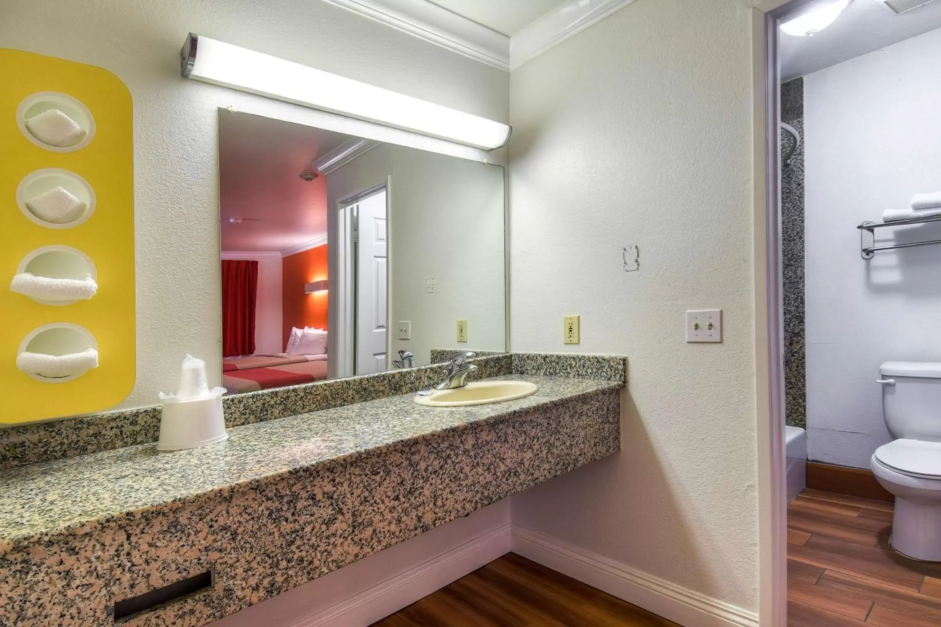 Toilet, Bathroom in Motel 6-Menifee, CA