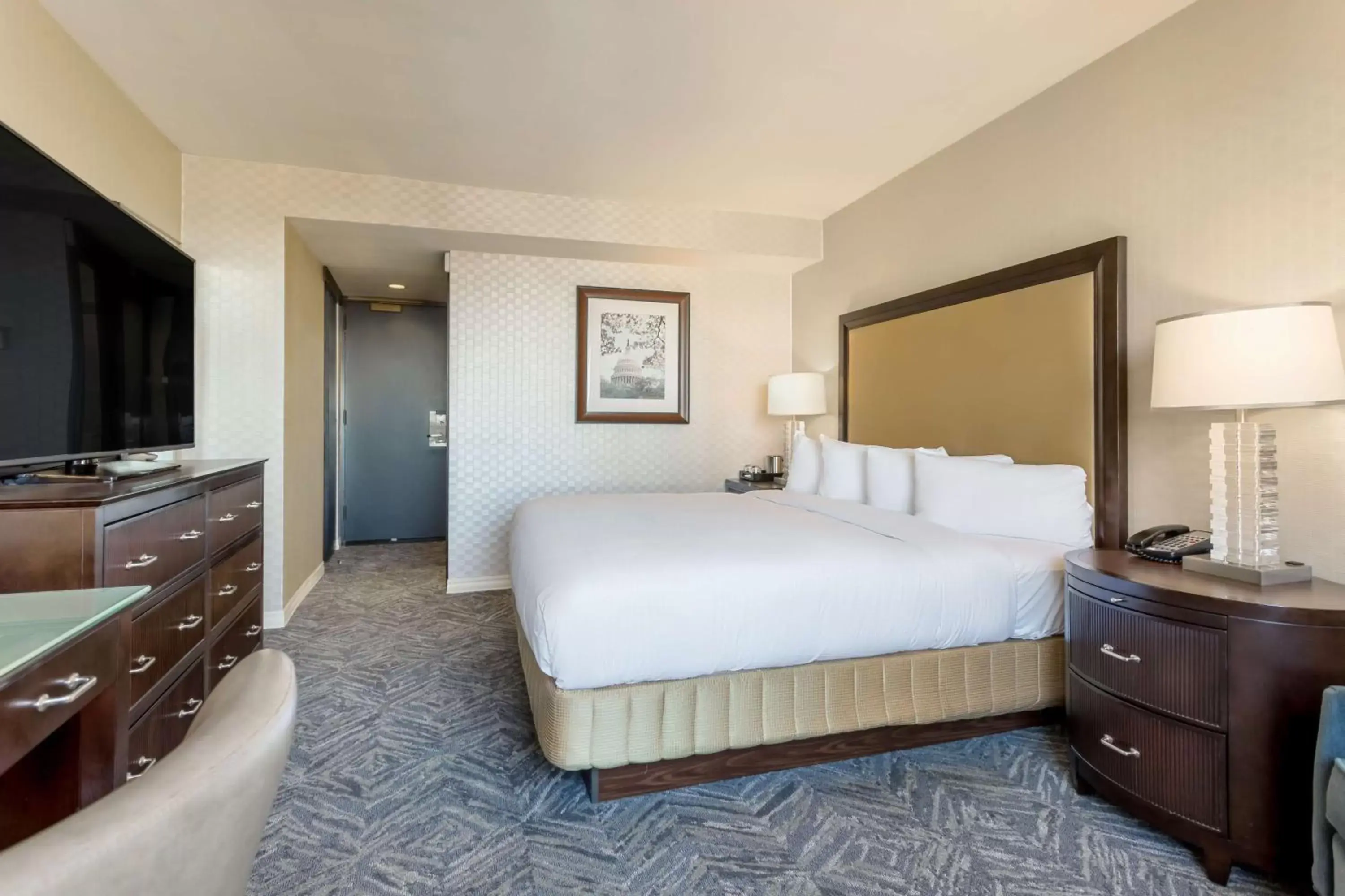 Bedroom in Washington Hilton