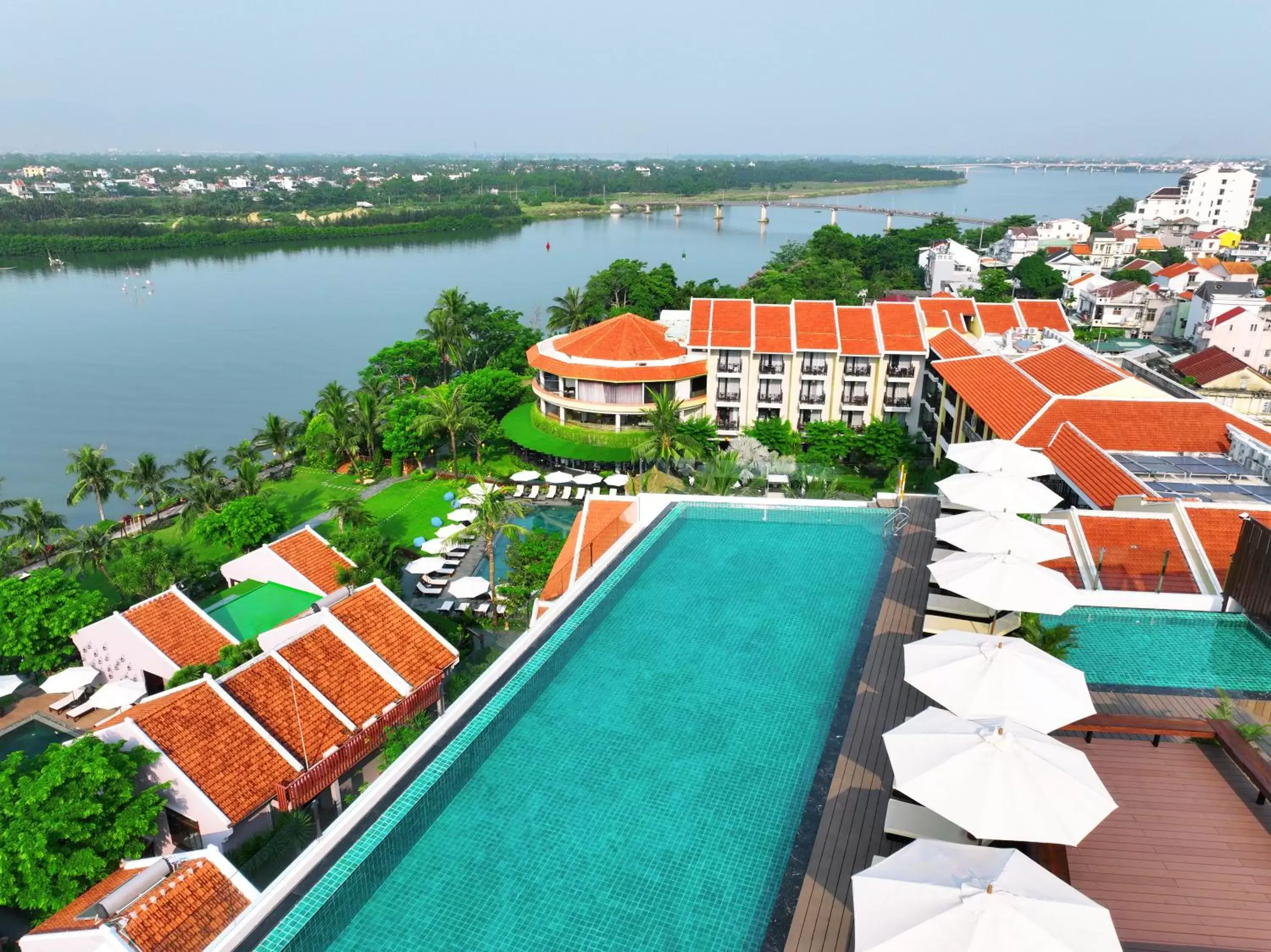 Swimming pool, Pool View in Bel Marina Hoi An Resort