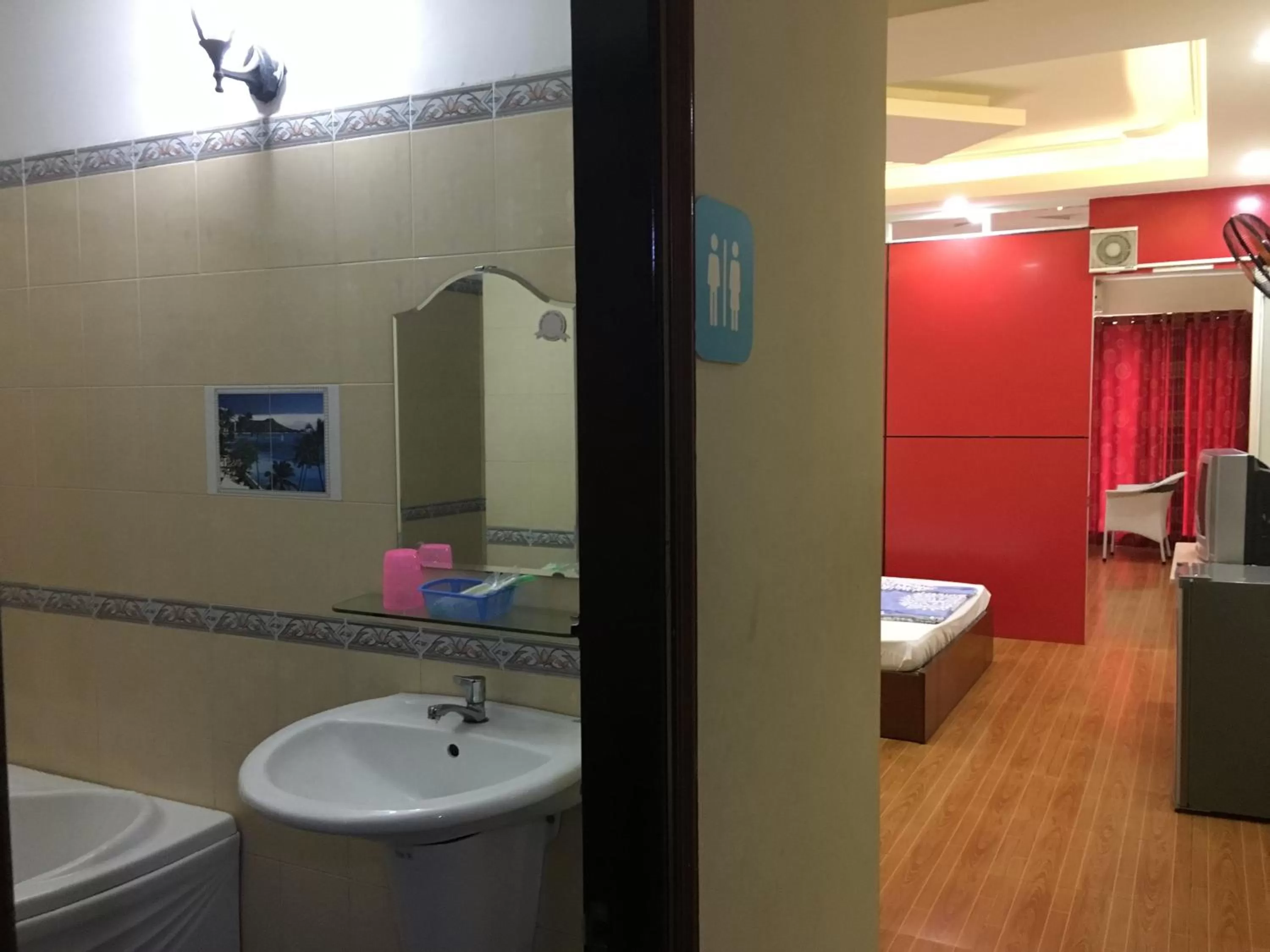 Bathroom in Bao Long Hotel