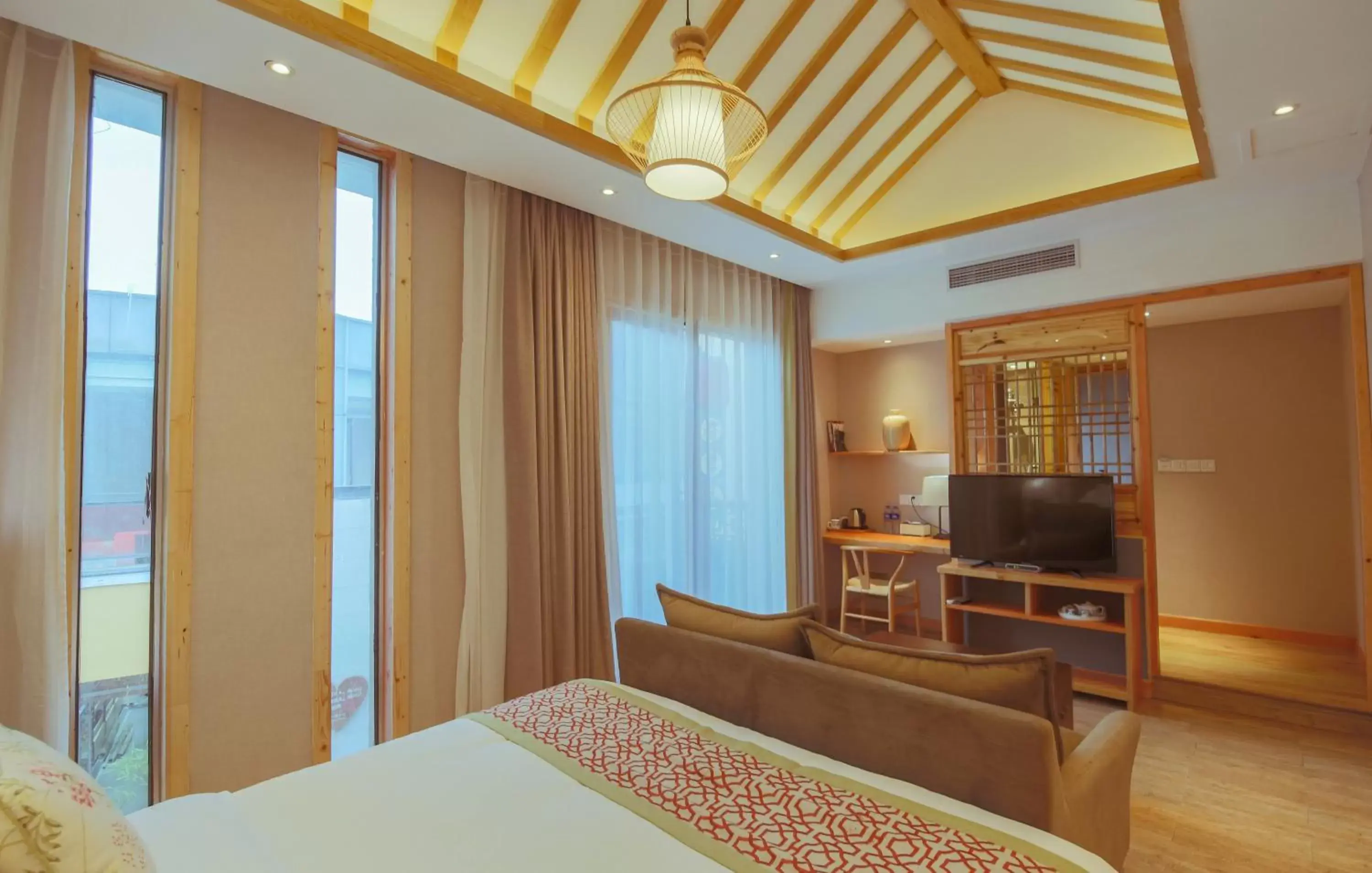 Deluxe Queen Room in Mild Spring Boutique Hotel Deluxe Queen Room in Mild Spring Boutique Hotel