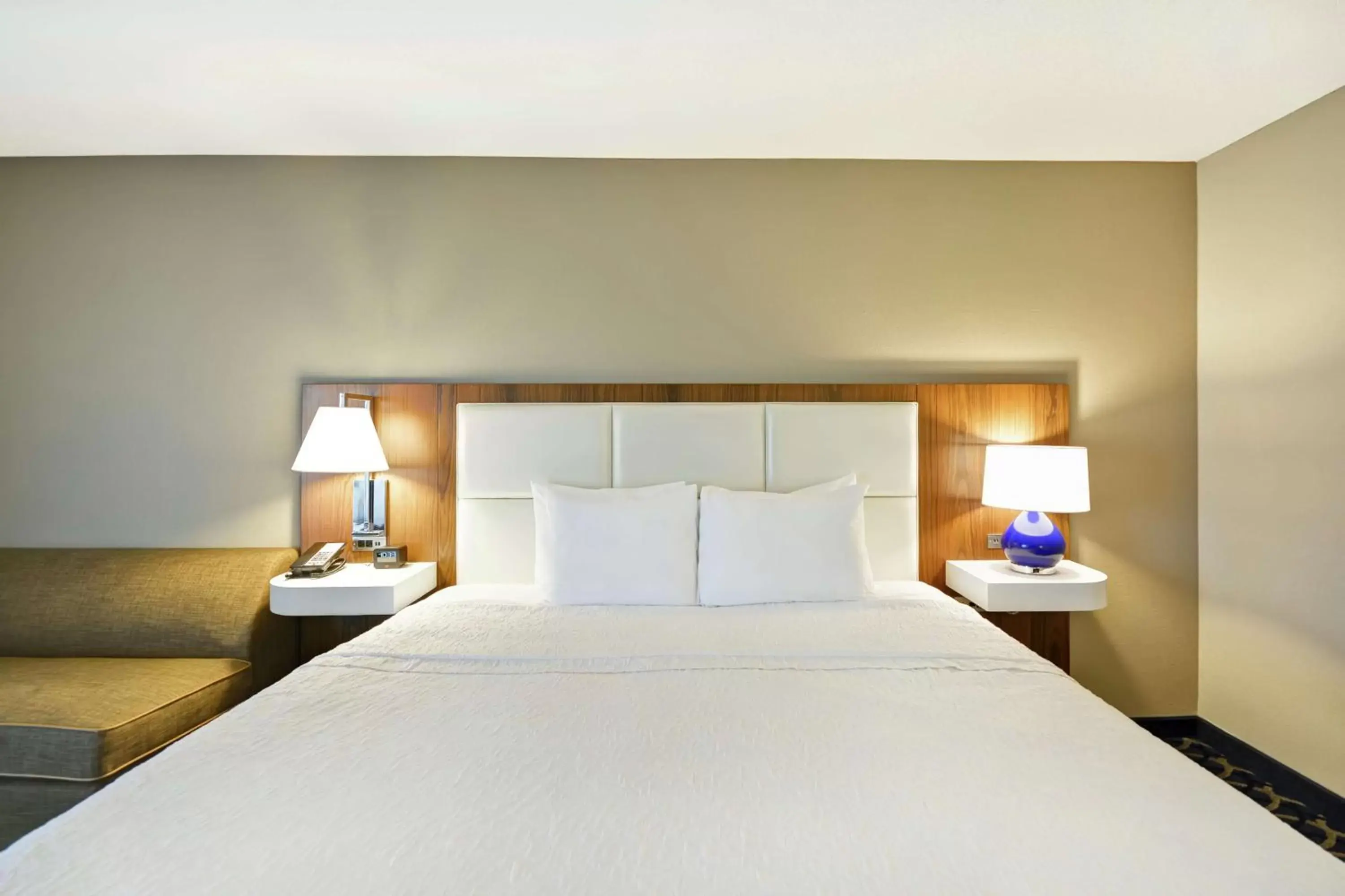 King Room with Roll-In Shower - Disability Access in Hampton Inn Auburn King Room with Roll-In Shower - Disability Access in Hampton Inn Auburn