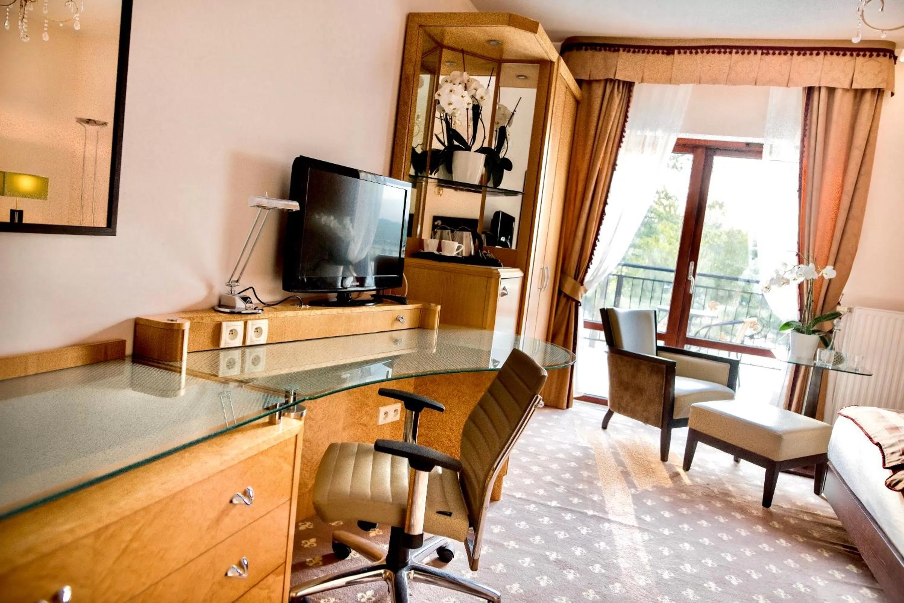 Seating area in Medical & SPA "Pałac na Wodzie" Falkowski Augustów