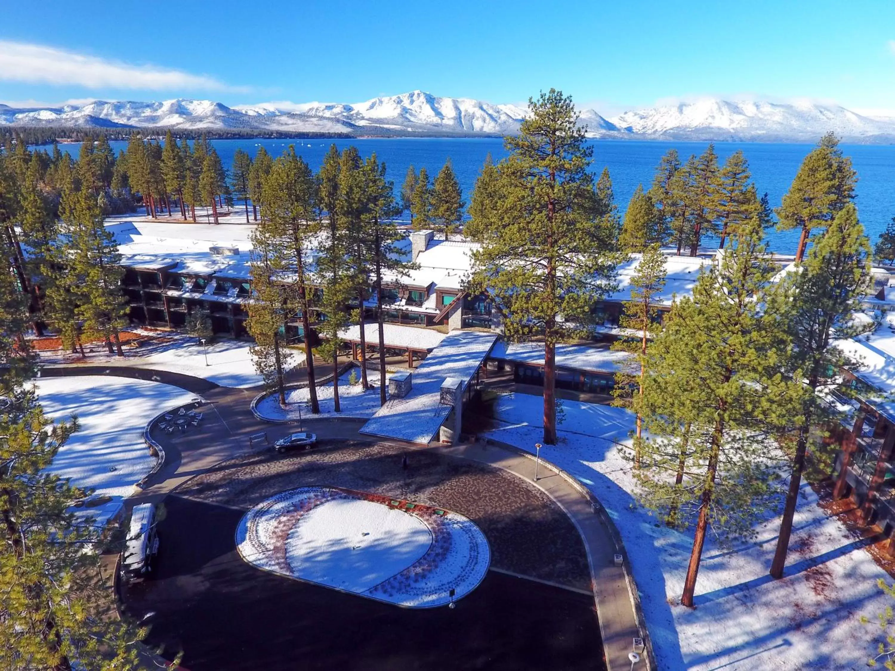 Facade/entrance, Pool View in Edgewood Tahoe Resort