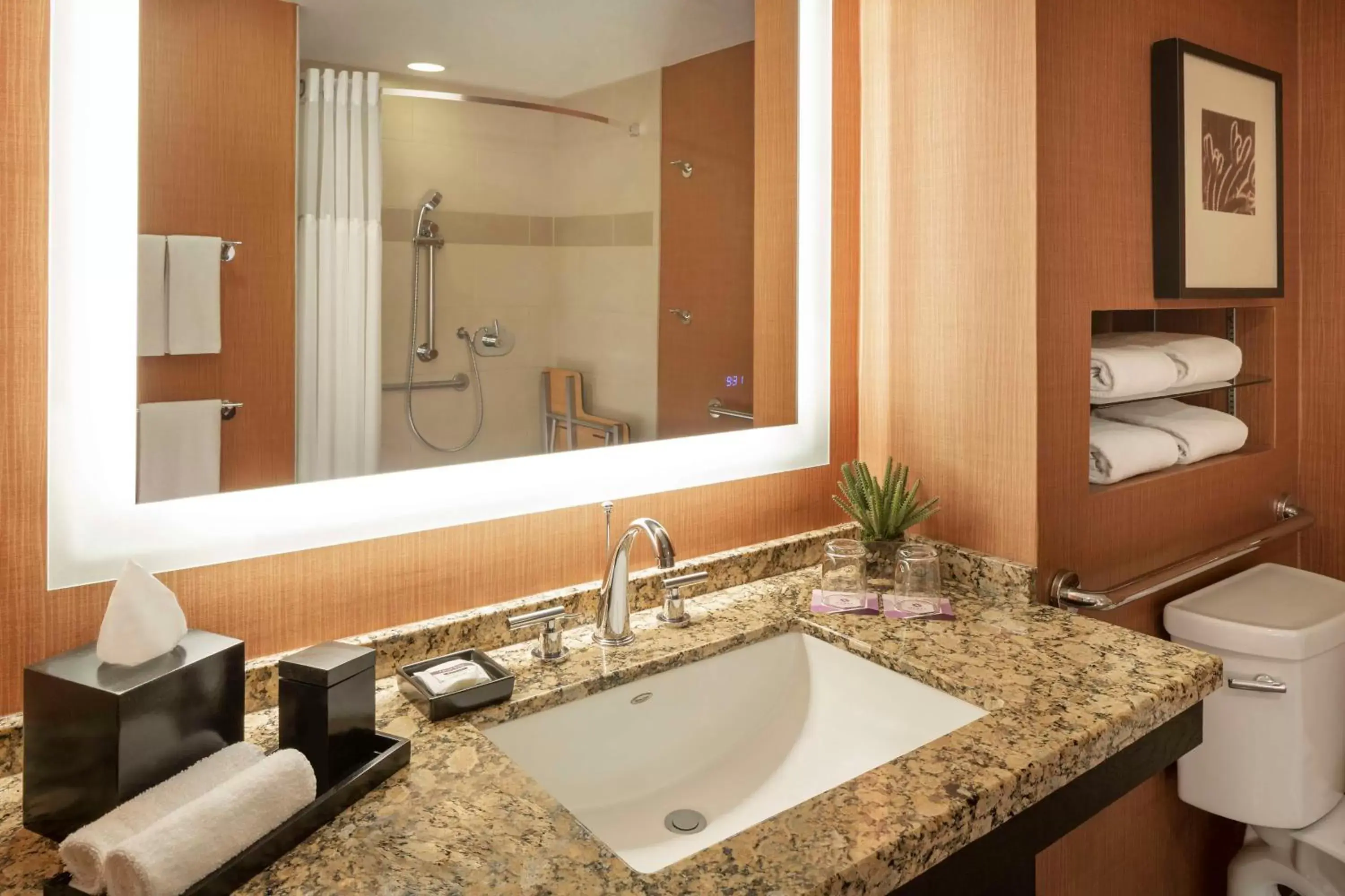 Bathroom in Hyatt Regency Phoenix