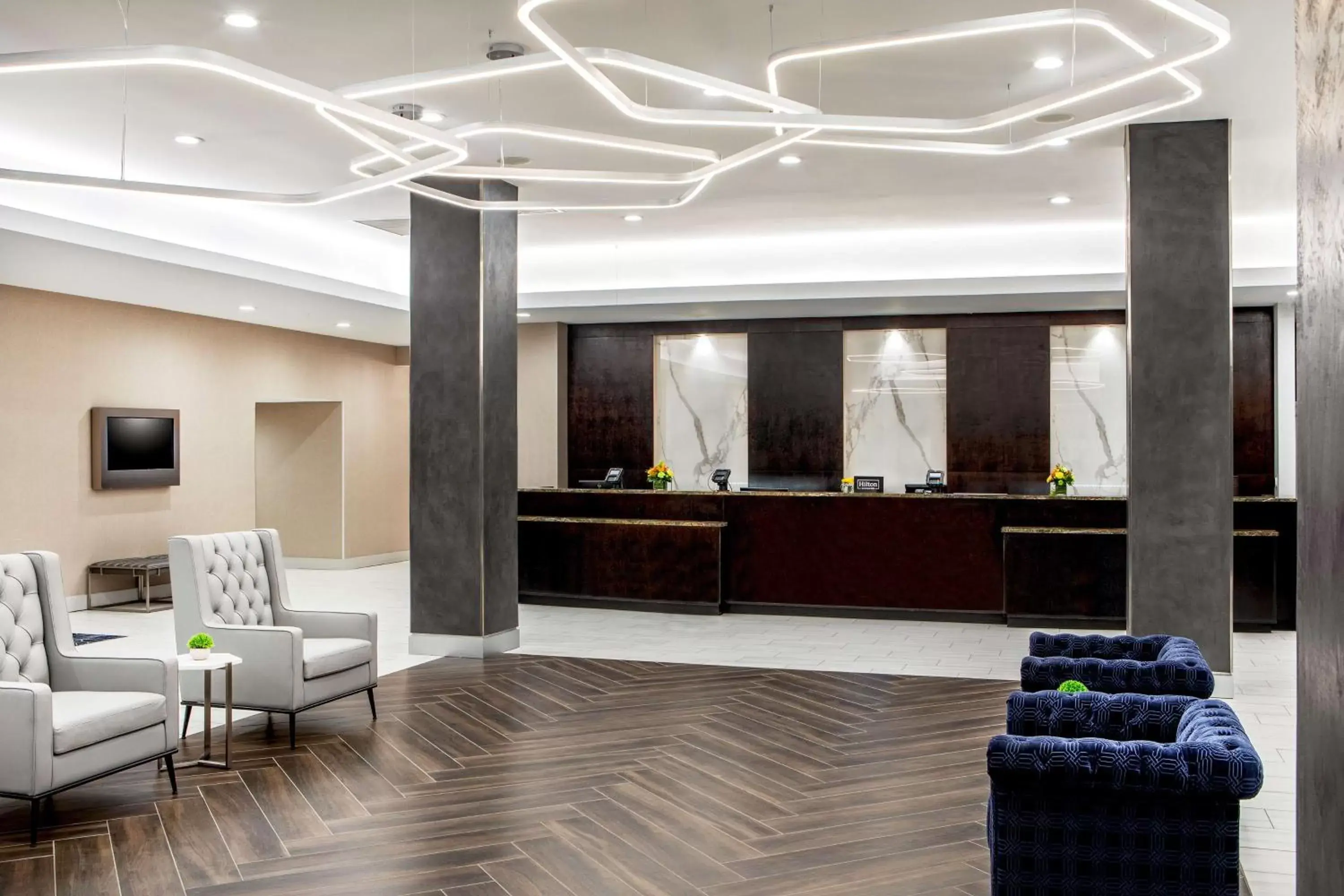 Lobby or reception, Lobby/Reception in DoubleTree by Hilton Washington DC North/Gaithersburg