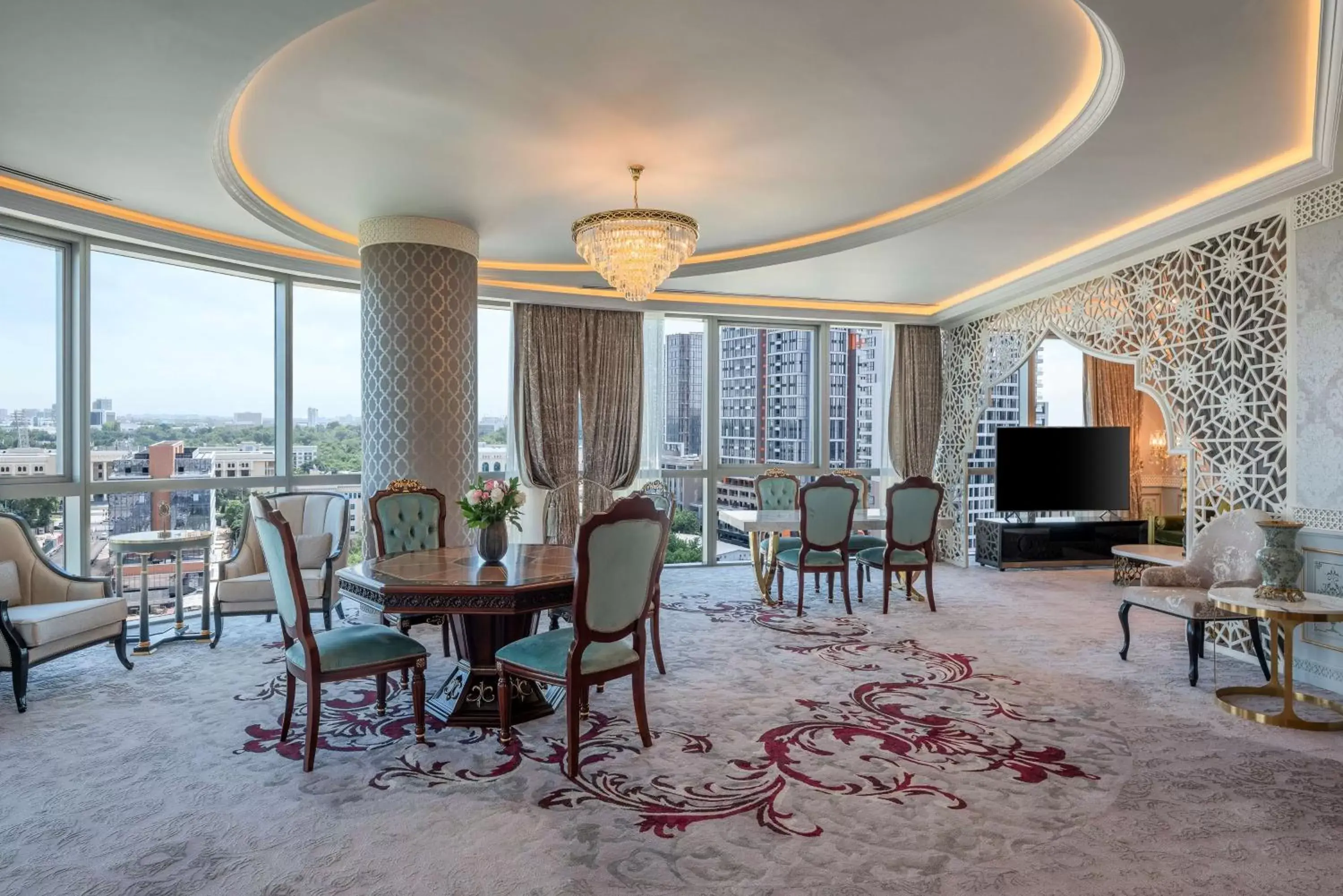 Living room in Hilton Tashkent City