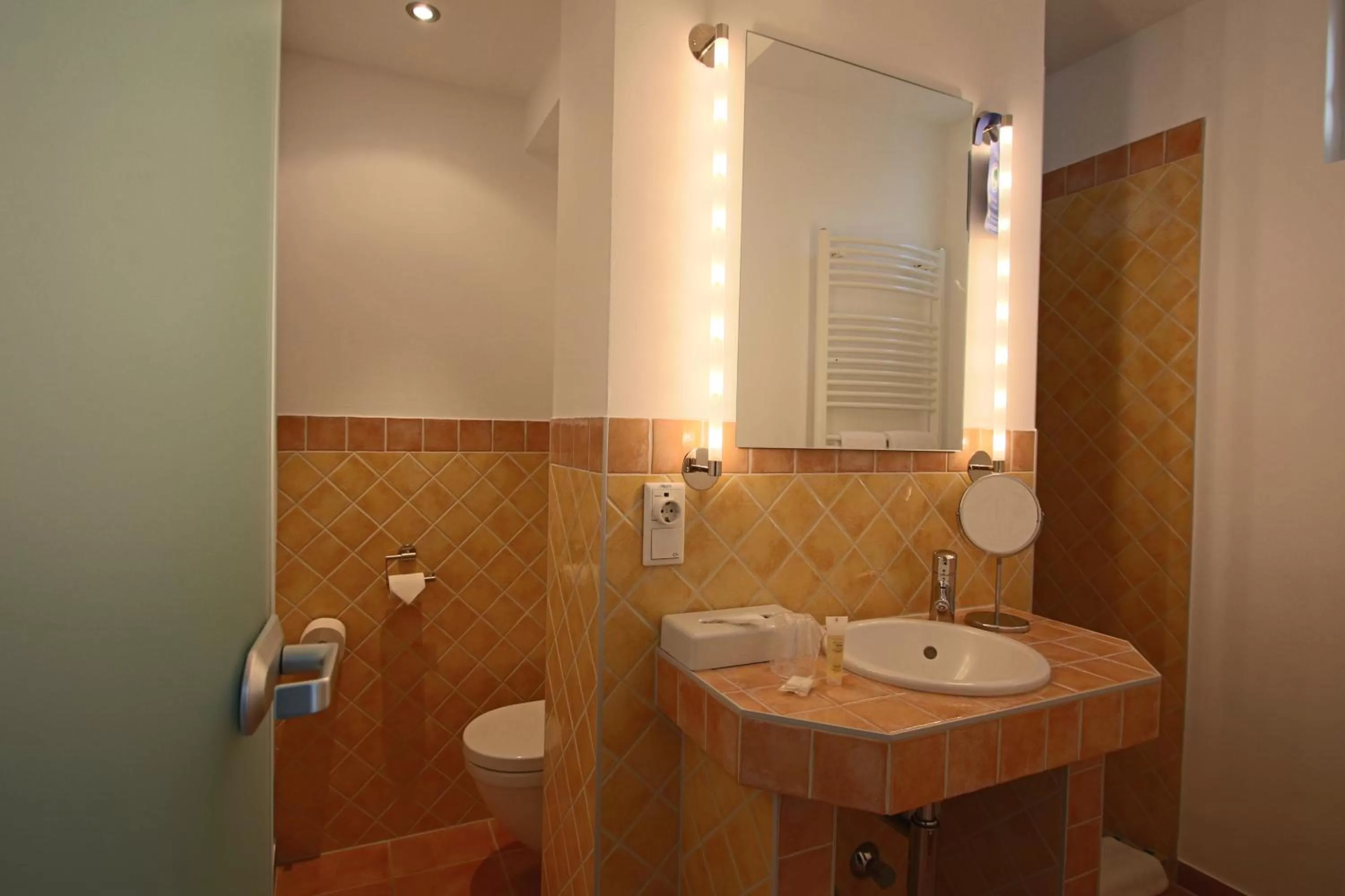 Bathroom in Hardtwald Hotel