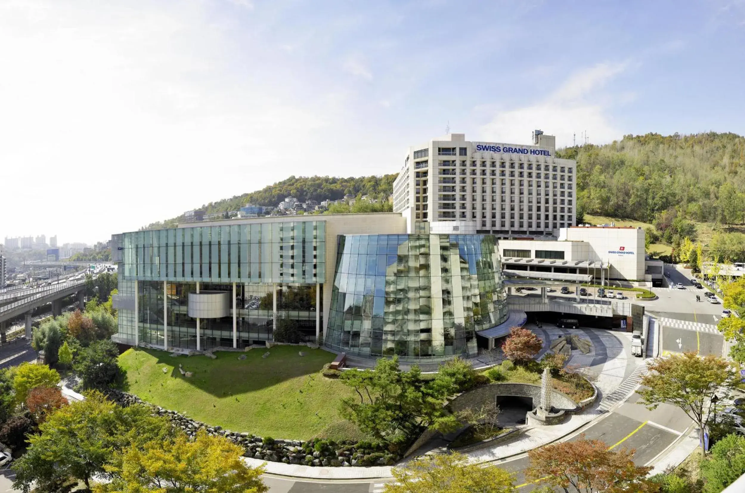 Bird's-eye View in Swiss Grand Hotel Seoul