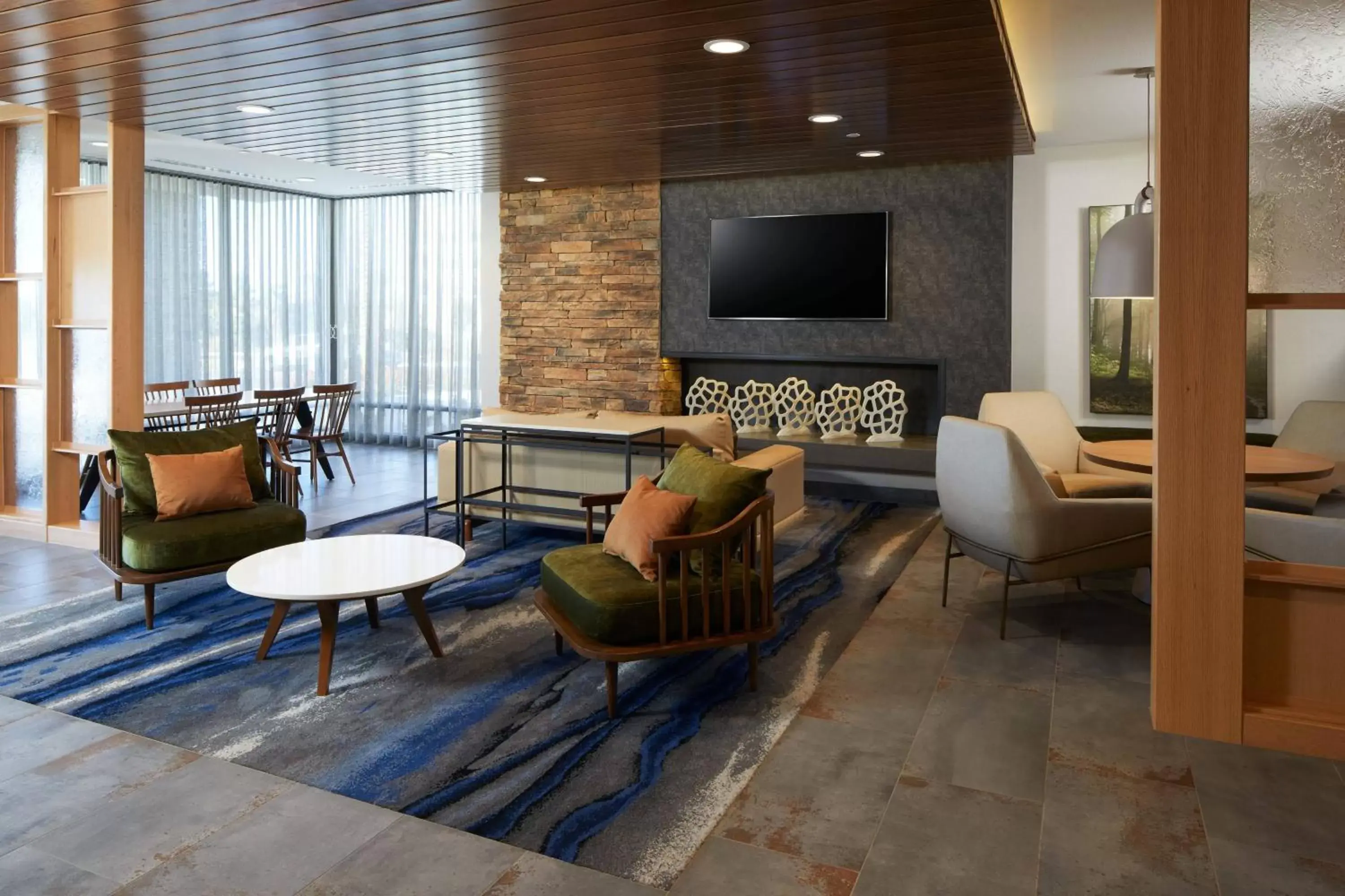 Lobby or reception, Seating Area in Fairfield Inn & Suites by Marriott Riverside Moreno Valley