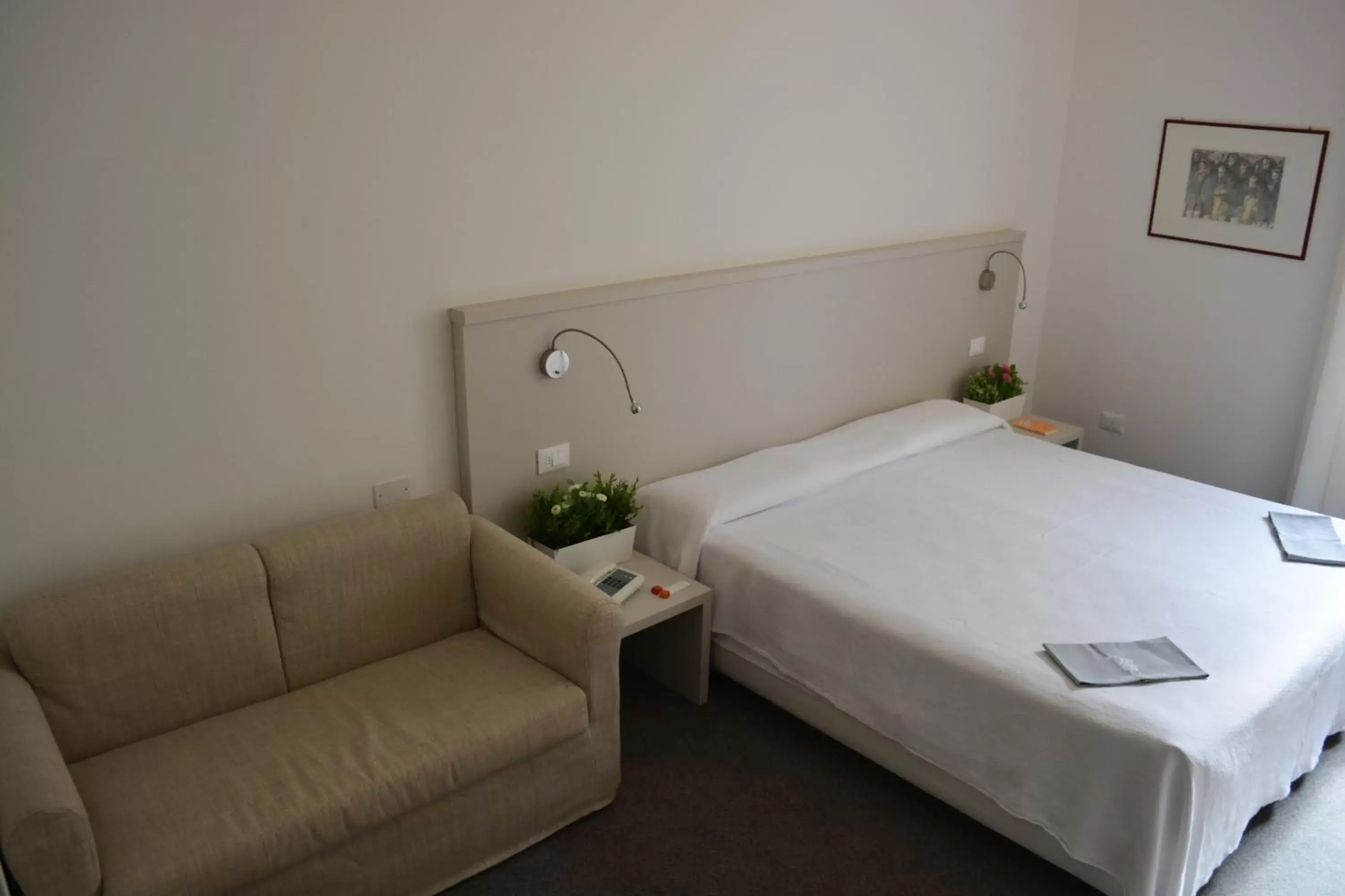 Bed in Albergo Accademia