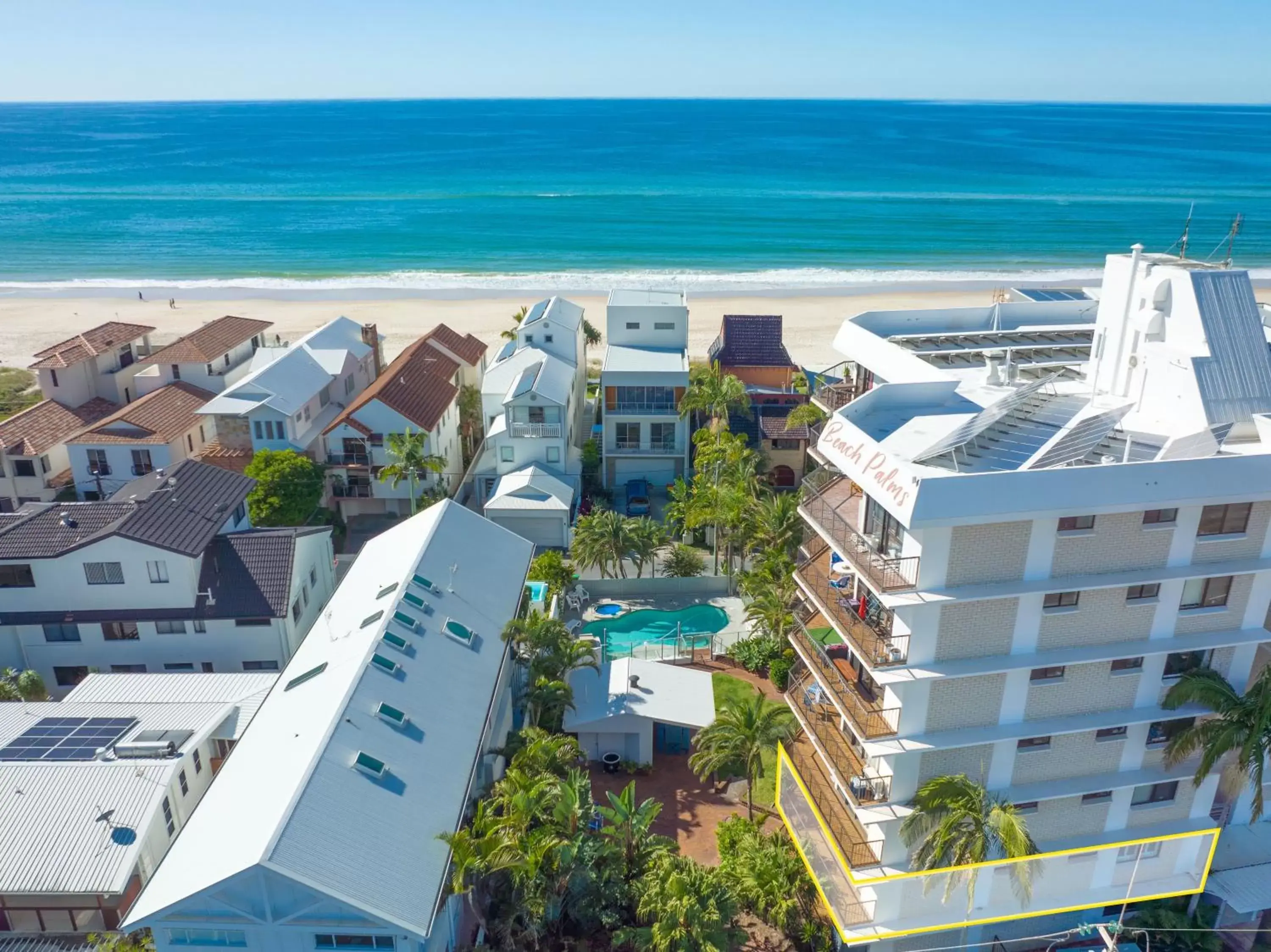 Bird's-eye View in Beach Palms Holiday Apartments