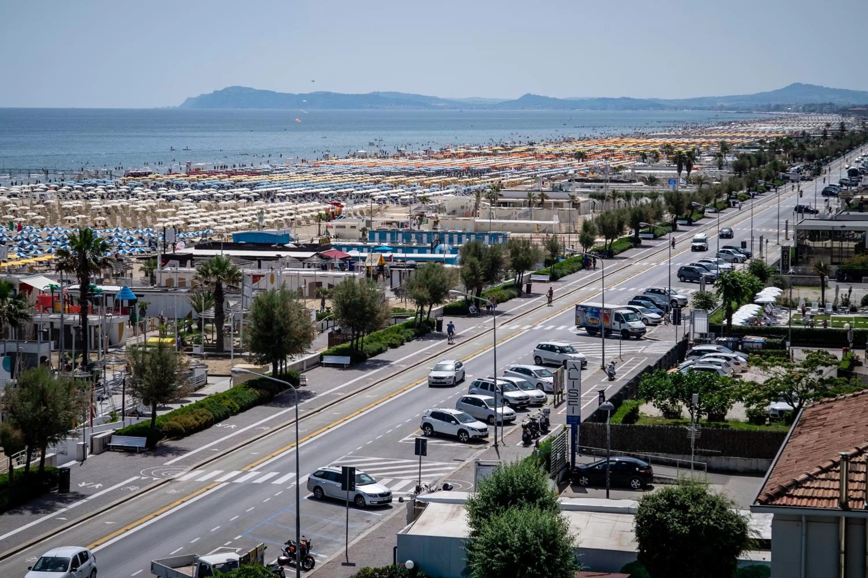 Street view in Le Rose Spa Hotel