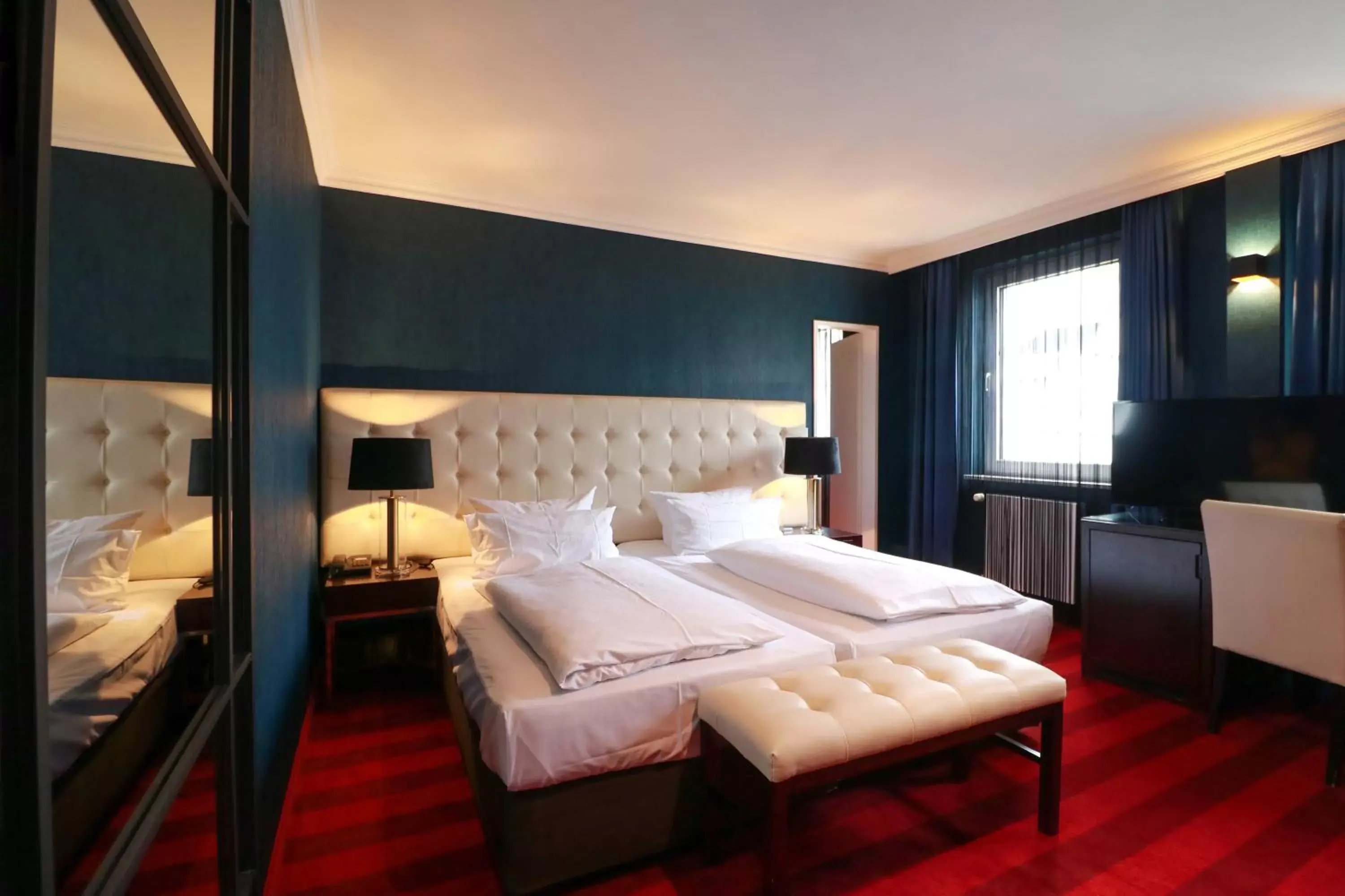 Bed in Hotel Haverkamp