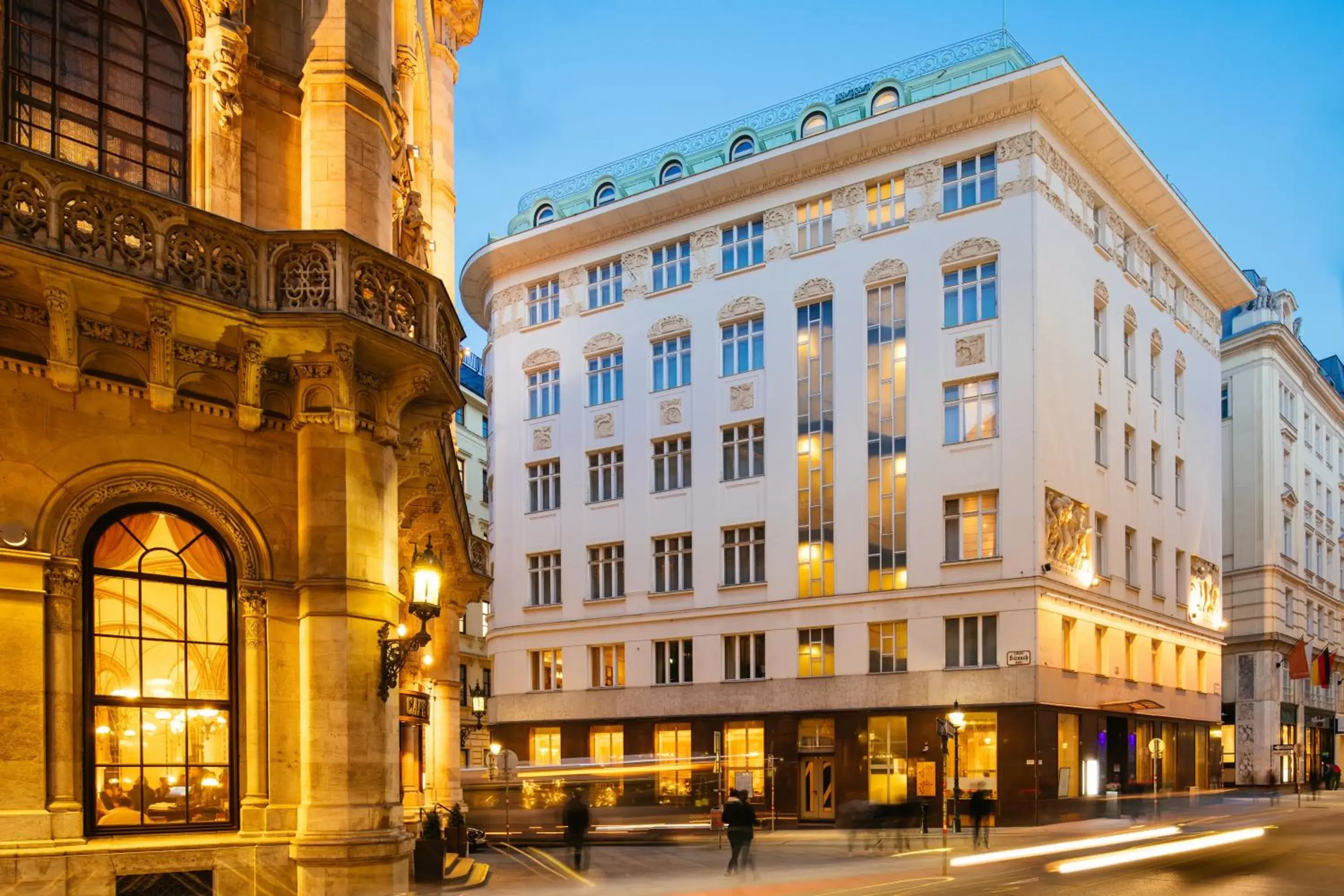 Property building in Radisson Blu Style Hotel, Vienna