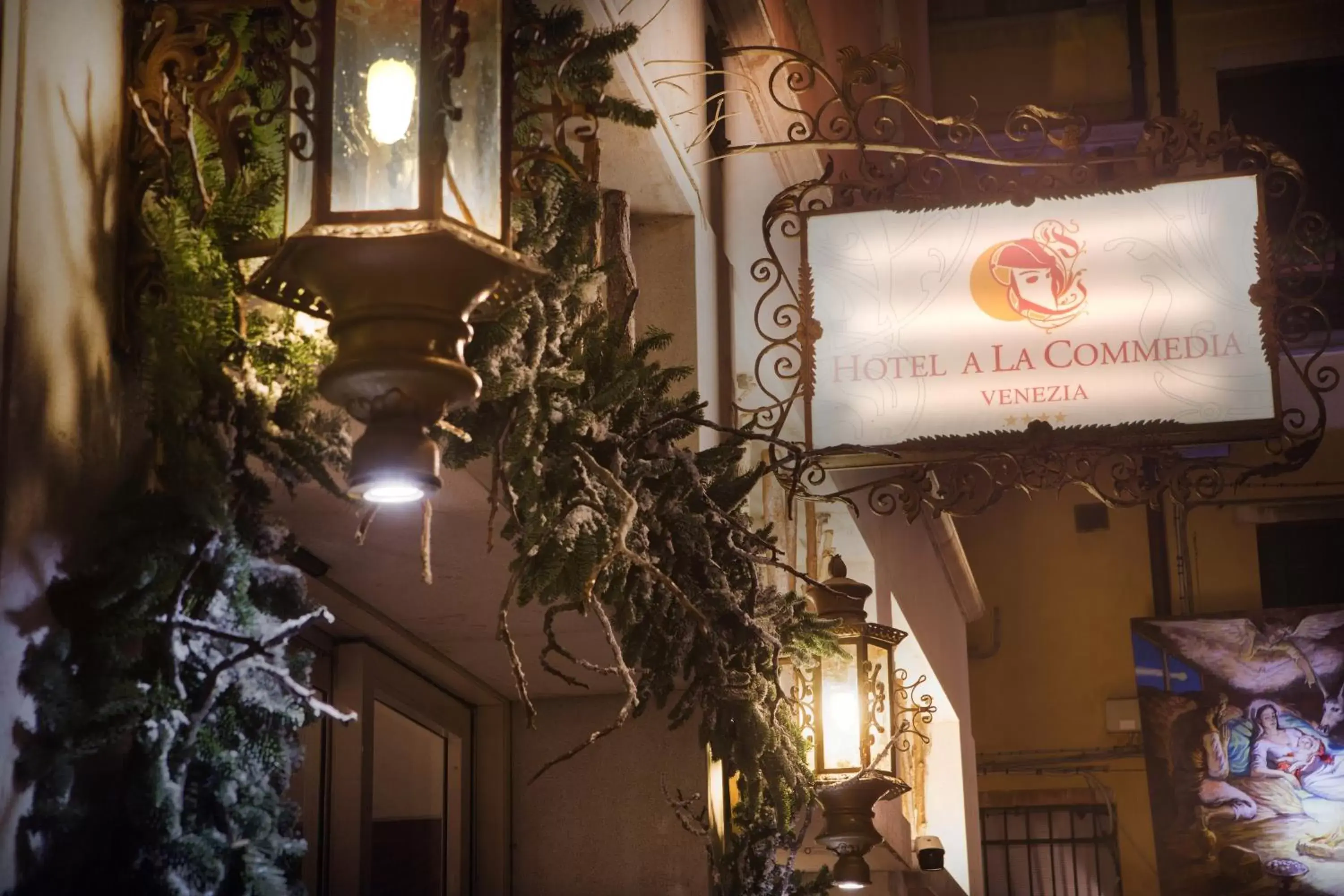 Property building in Hotel A La Commedia Property building in Hotel A La Commedia