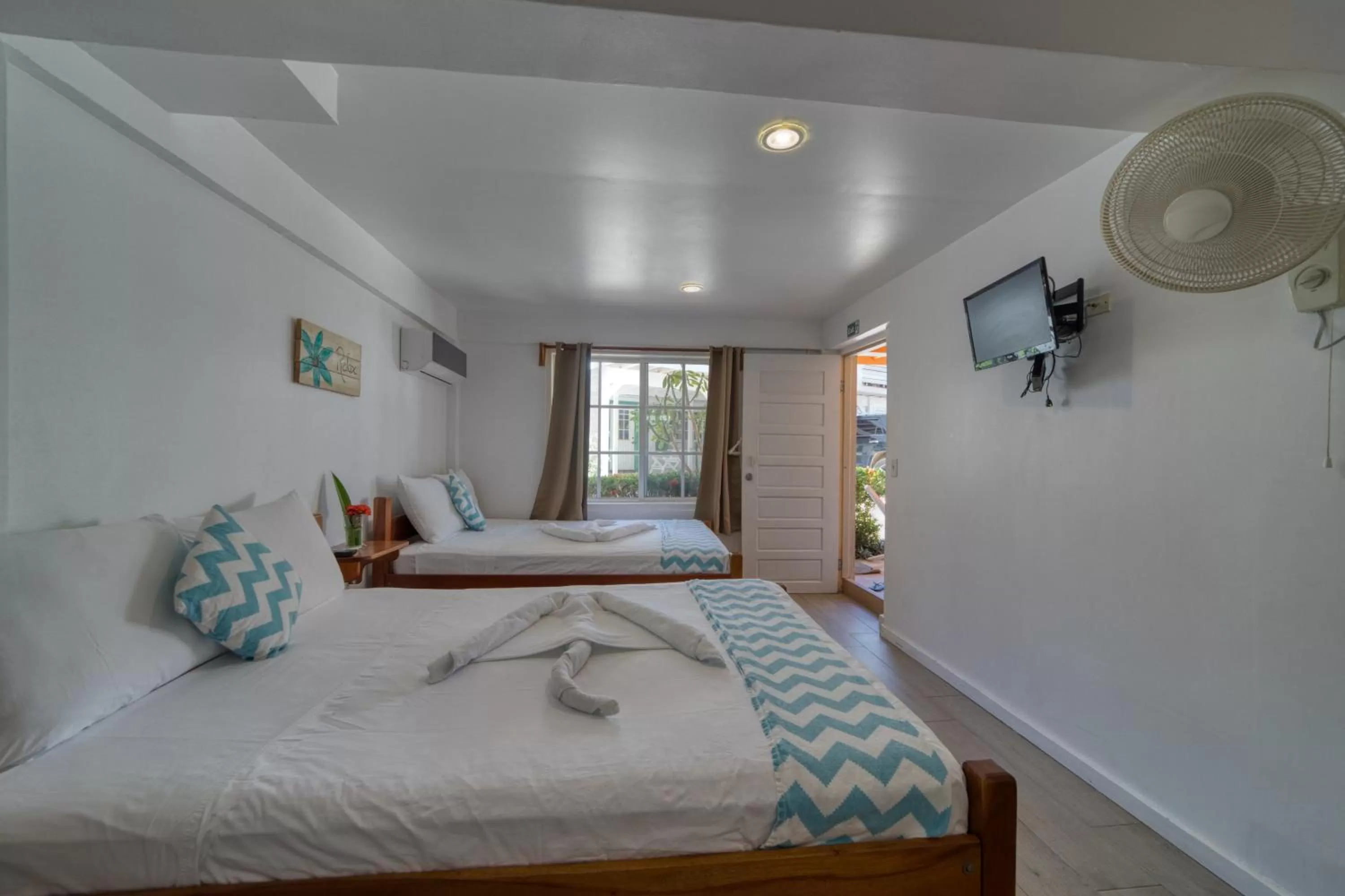 Bedroom, Bed in Placencia Villas