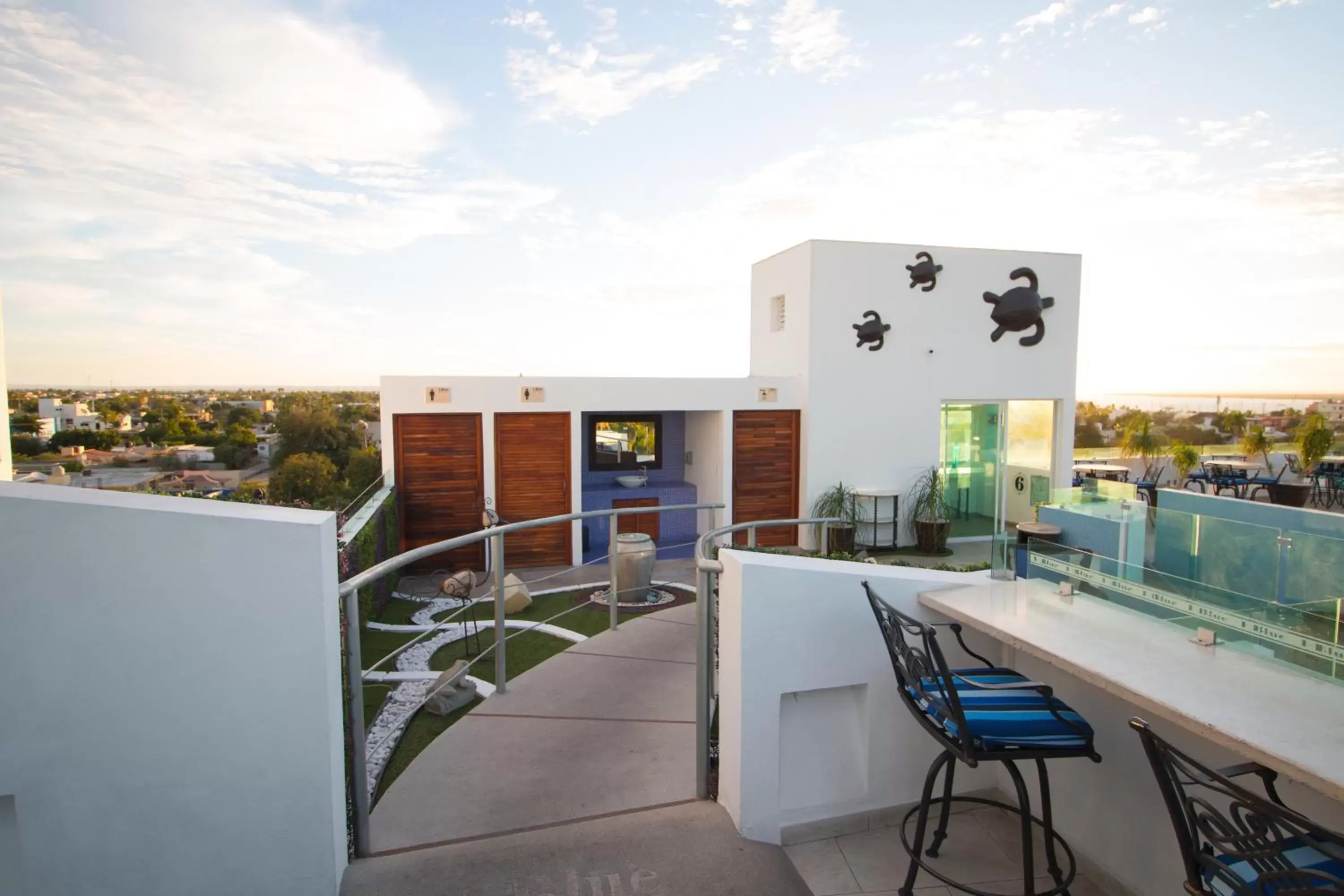 Balcony/Terrace in Hotel HBlue