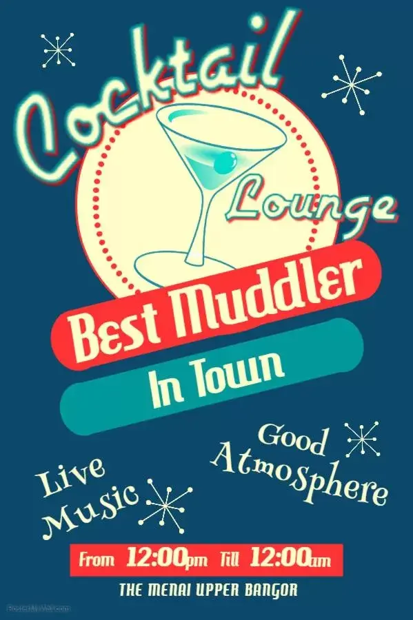 Lounge or bar, Logo/Certificate/Sign/Award in The Menai Hotel and Bar