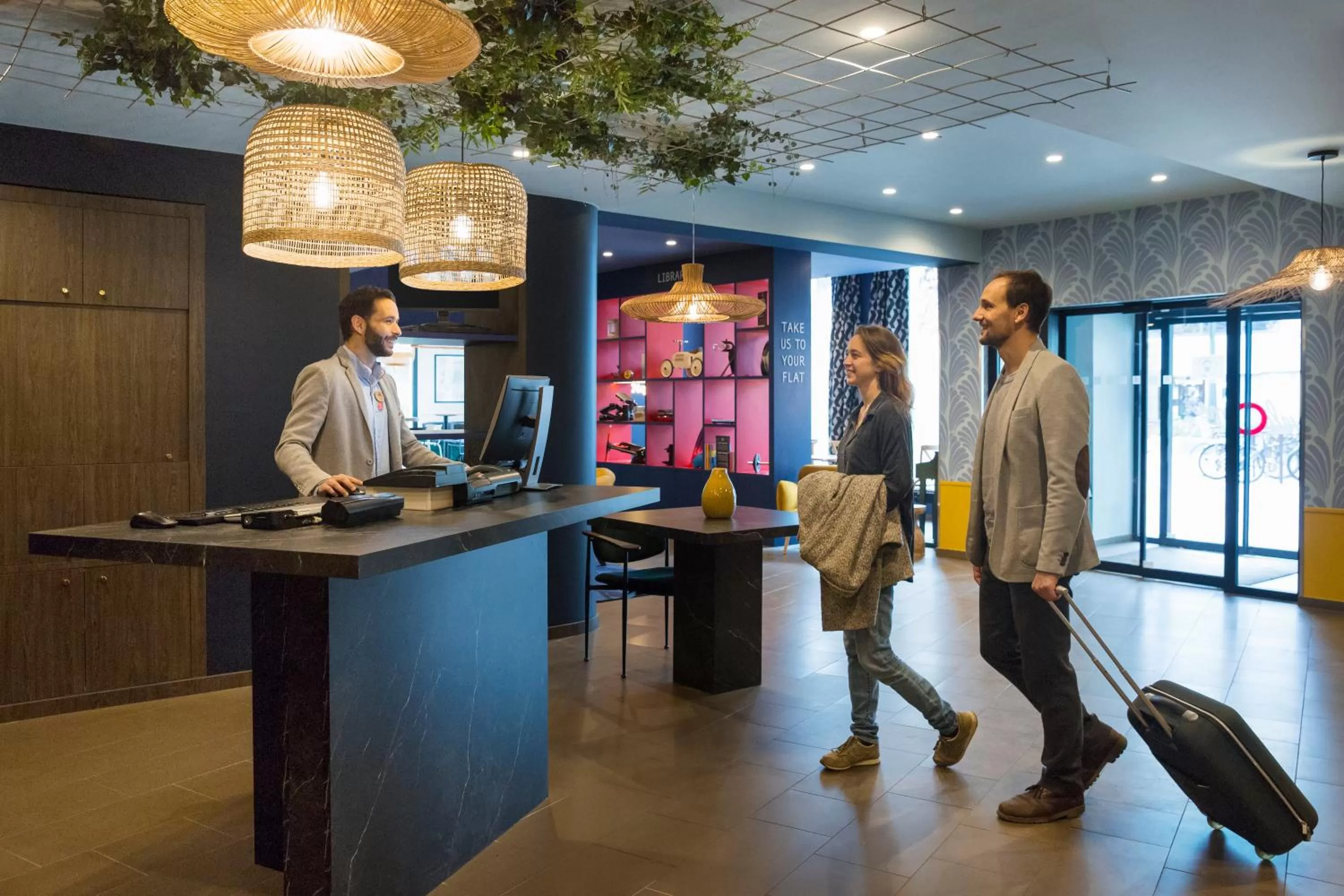 Lobby or reception in Aparthotel Adagio Annecy Centre