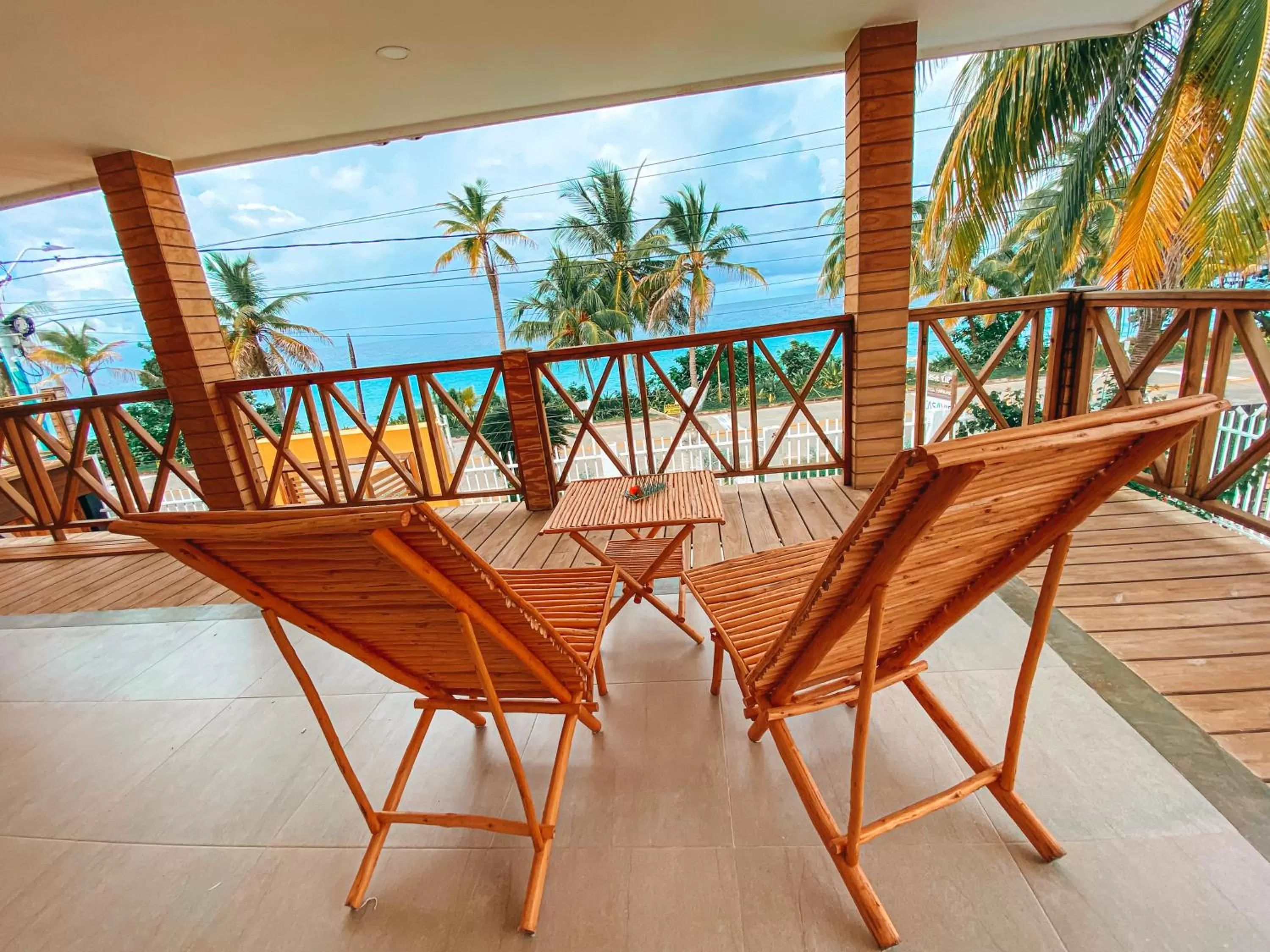 Sea view in In Di House of Reggae Boutique